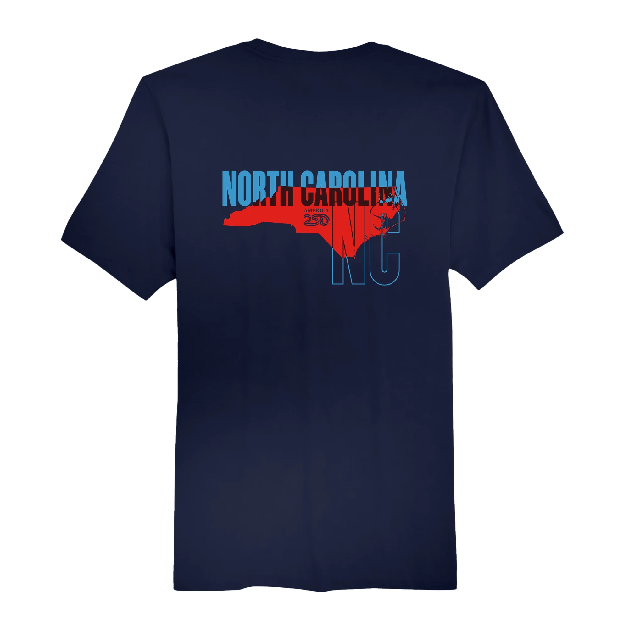 Official America250 North Carolina Men's T-Shirt