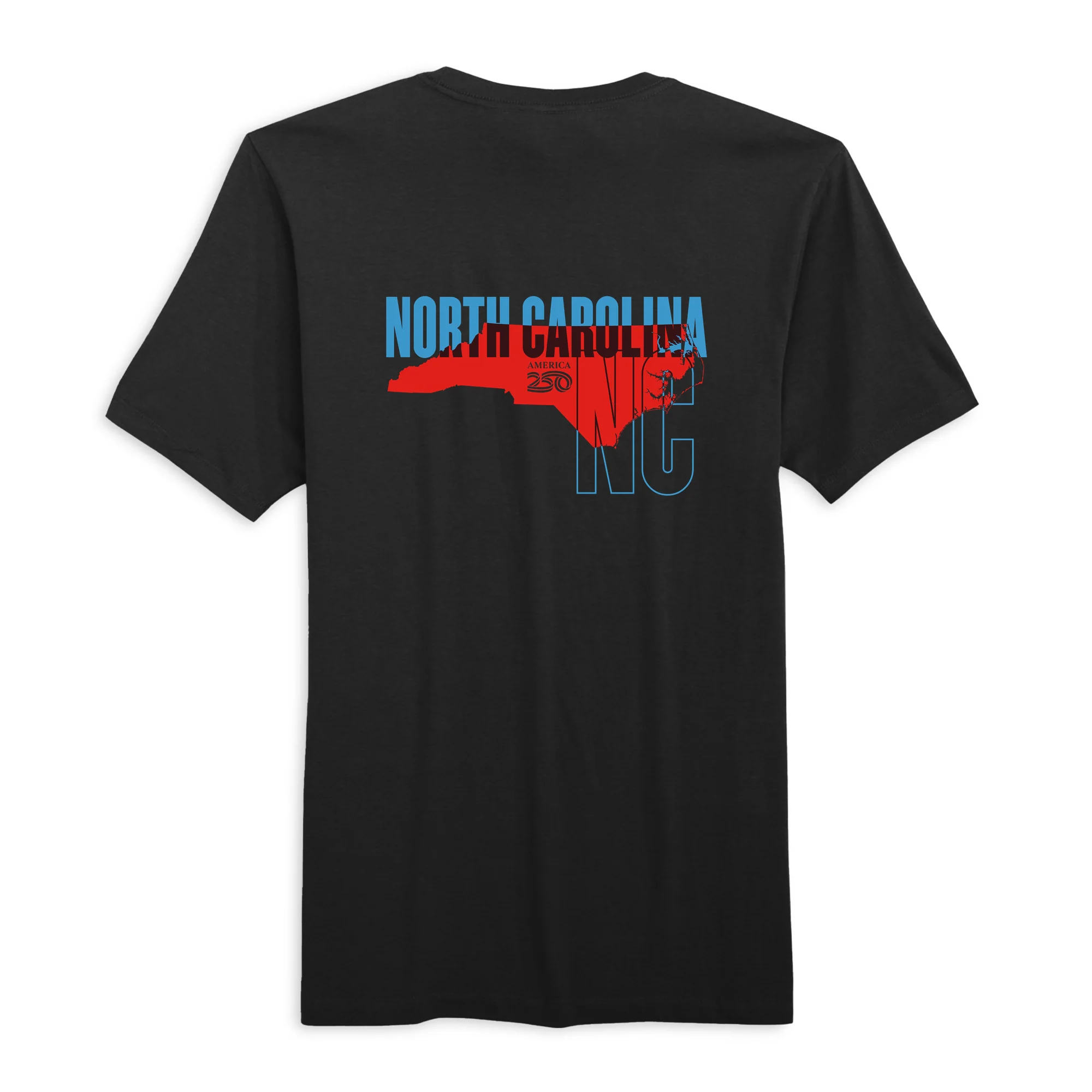 Official America250 North Carolina Men's T-Shirt - Image 3