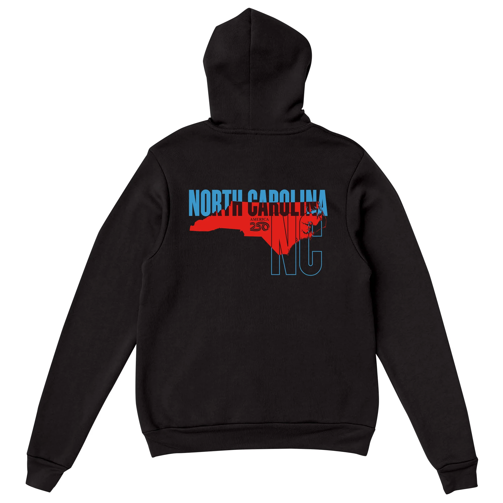 Official America250 North Carolina Unisex Hoodie - Image 5