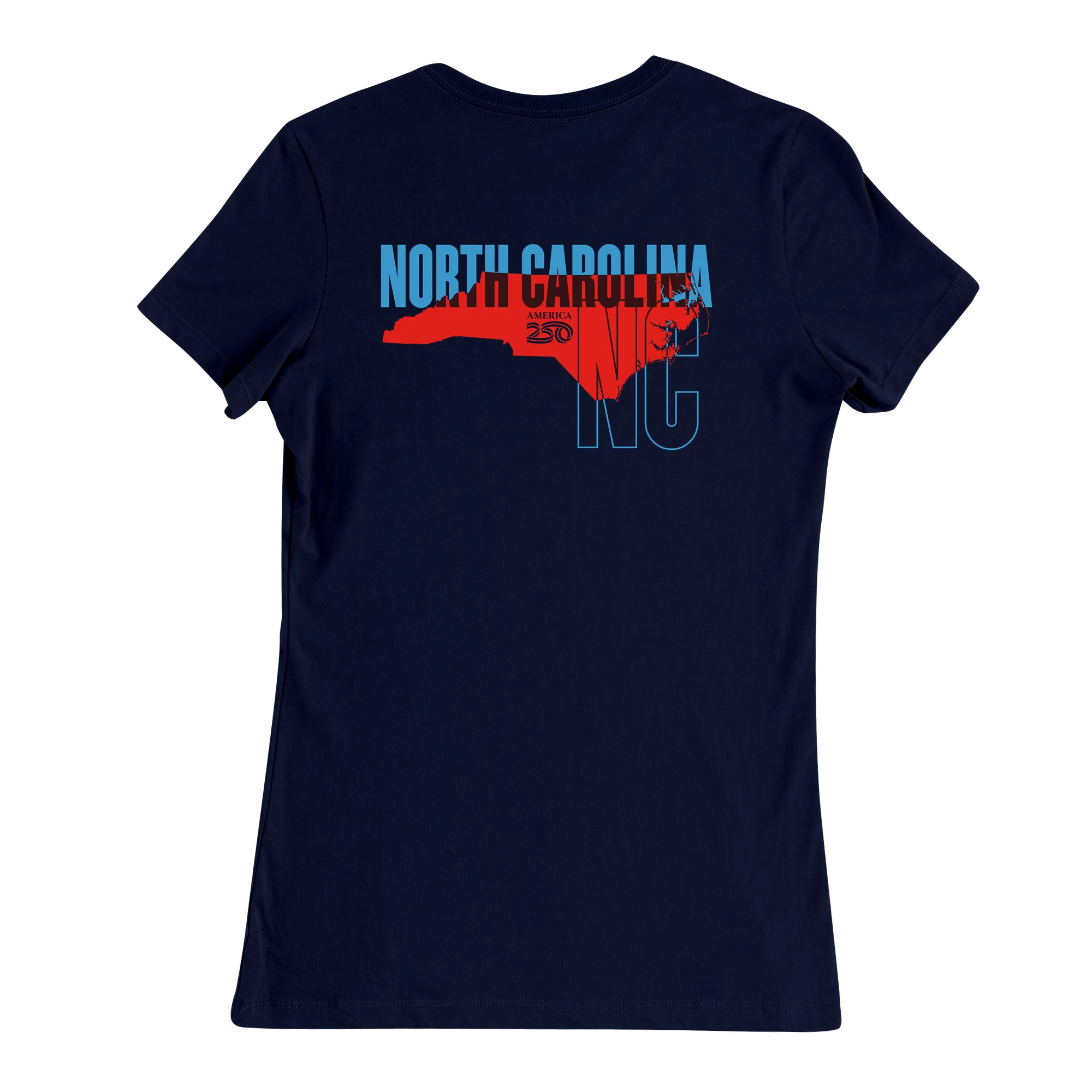 Official America250 North Carolina Women's T-Shirt