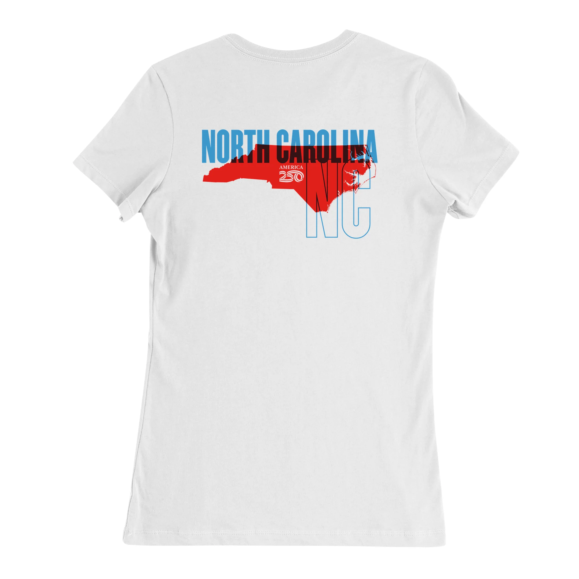 Official America250 North Carolina Women's T-Shirt - Image 5