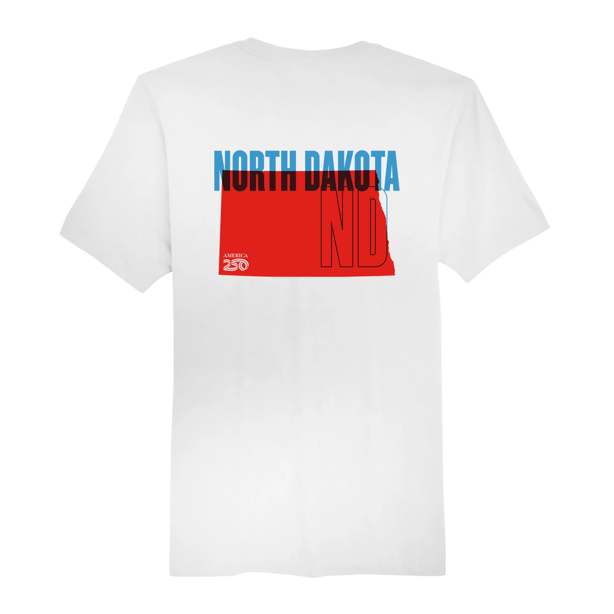 Official America250 North Dakota Men's T-Shirt - Image 5
