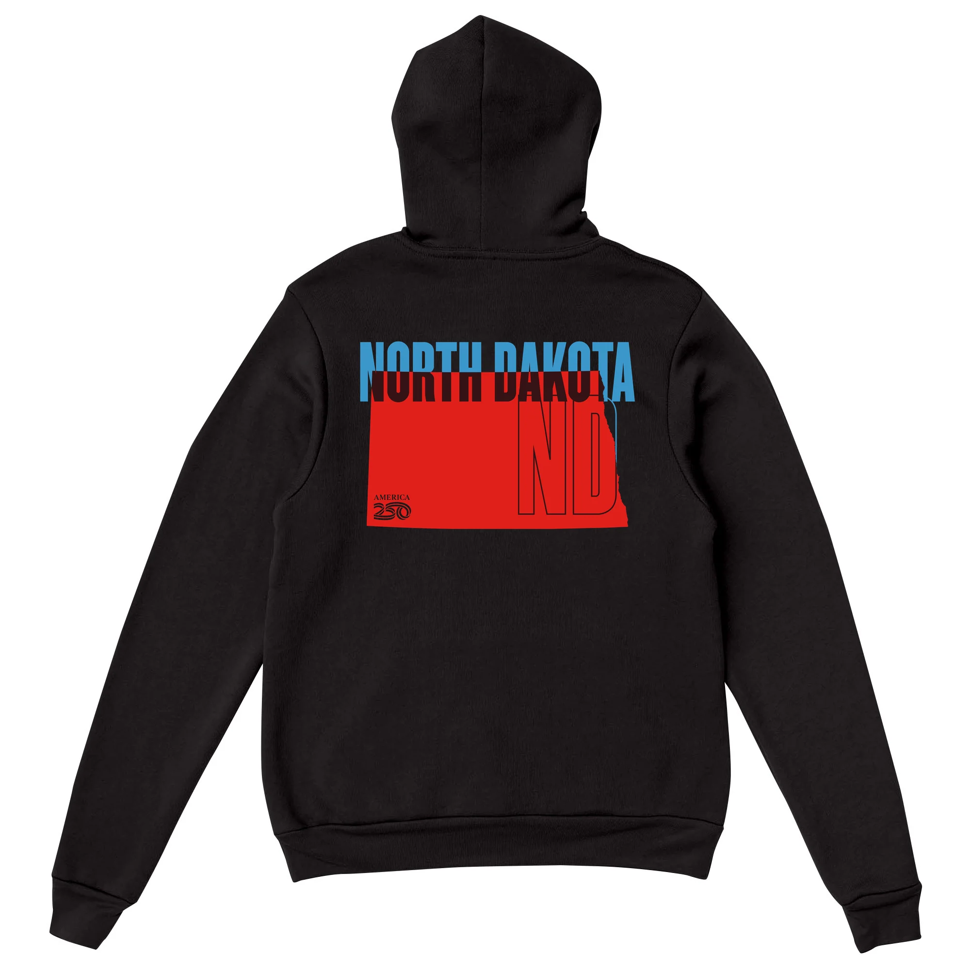 Official America250 North Dakota Unisex Hoodie - Image 5