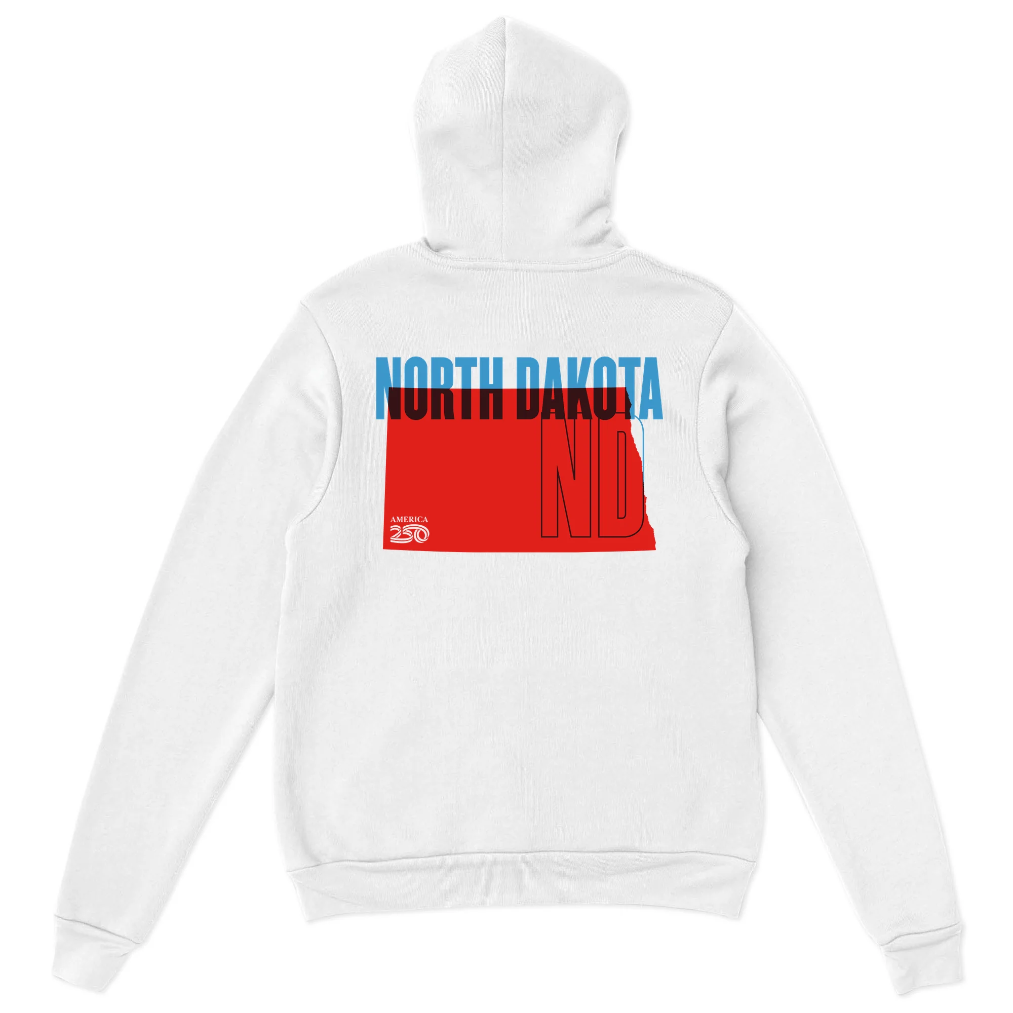 Official America250 North Dakota Unisex Hoodie - Image 7