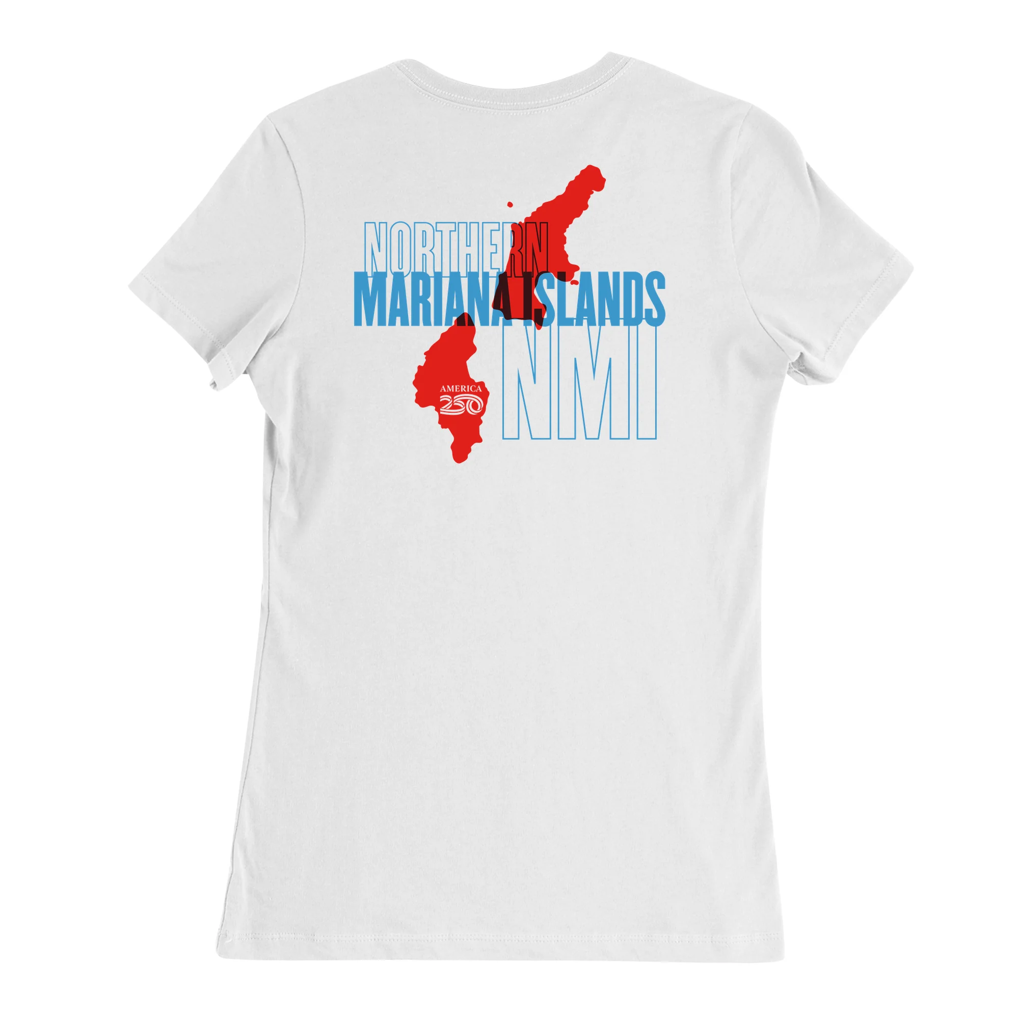 Official America250 Northern Mariana Islands Women's T-Shirt - Image 5