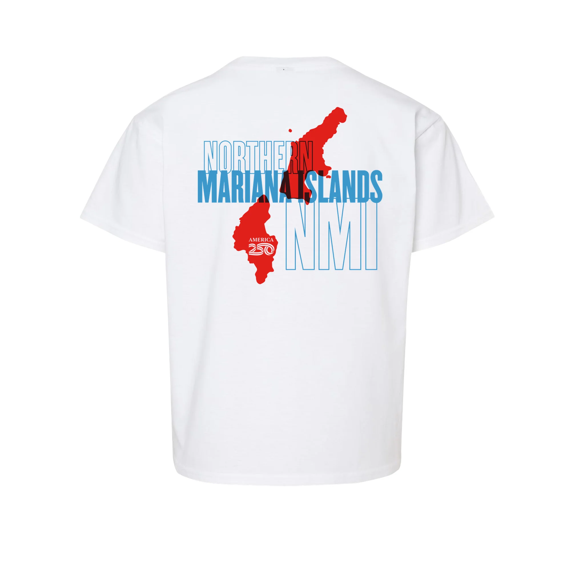 Official America250 Northern Mariana Islands Youth T-Shirt - Image 3