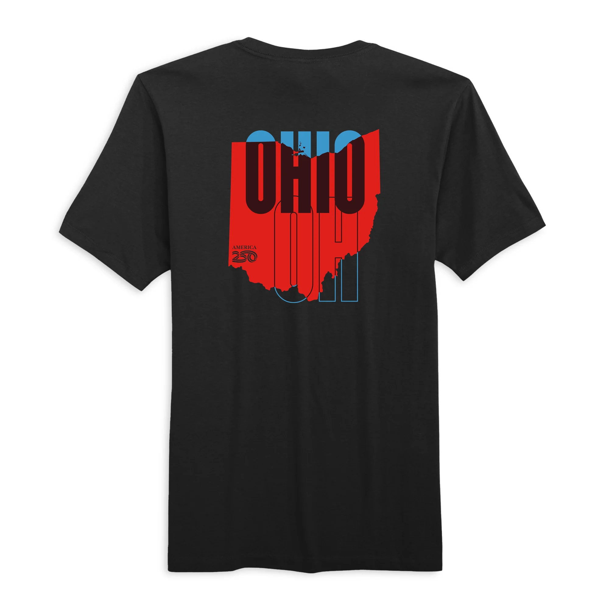 Official America250 Ohio Men's T-Shirt - Image 3