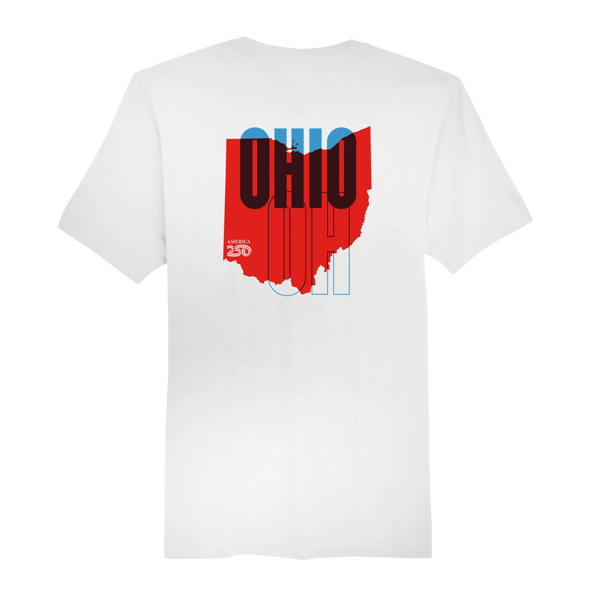 Official America250 Ohio Men's T-Shirt - Image 5