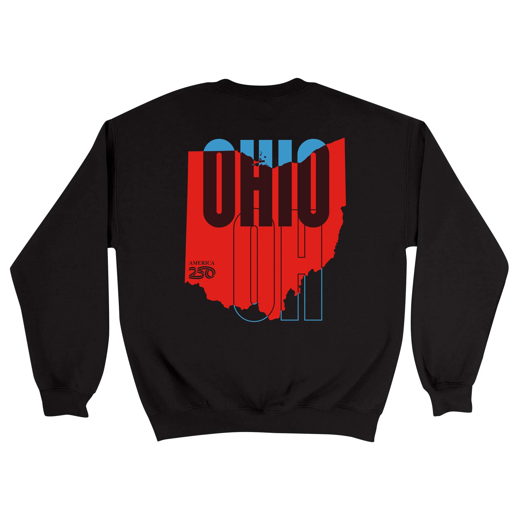 Official America250 Ohio Unisex Crewneck Sweatshirt - Image 5
