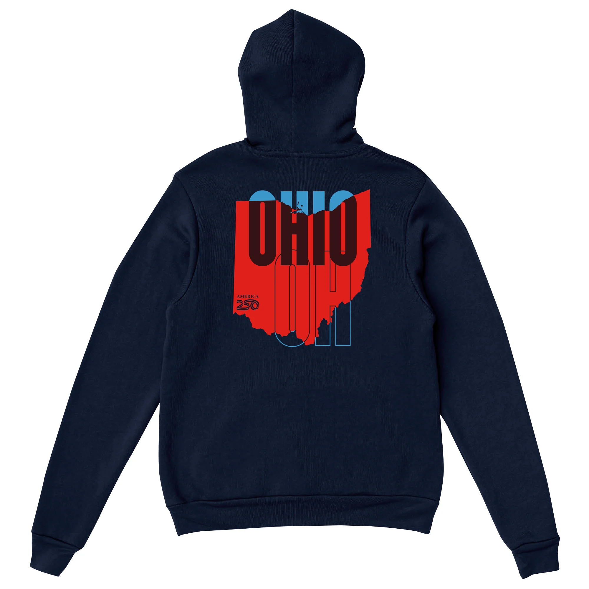 Official America250 Ohio Unisex Hoodie
