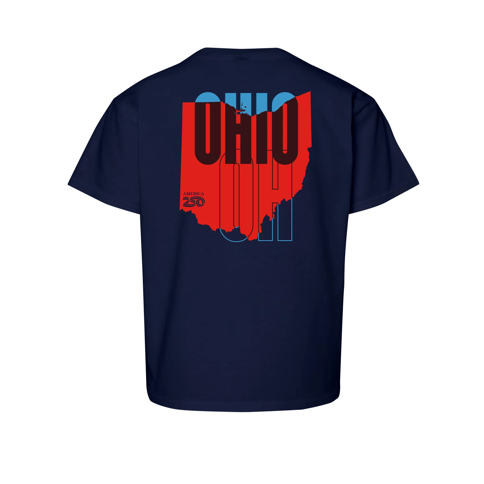 Official America250 Ohio Youth T-Shirt