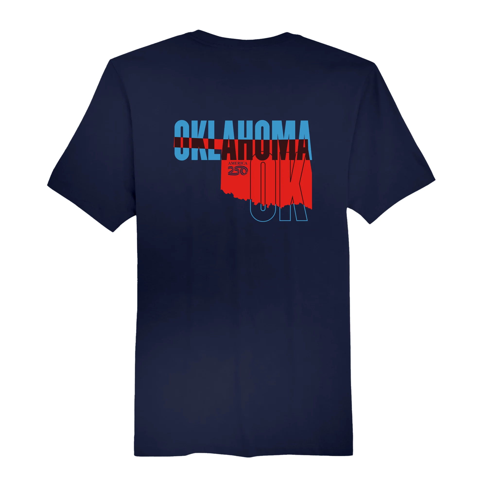 Official America250 Oklahoma Men's T-Shirt
