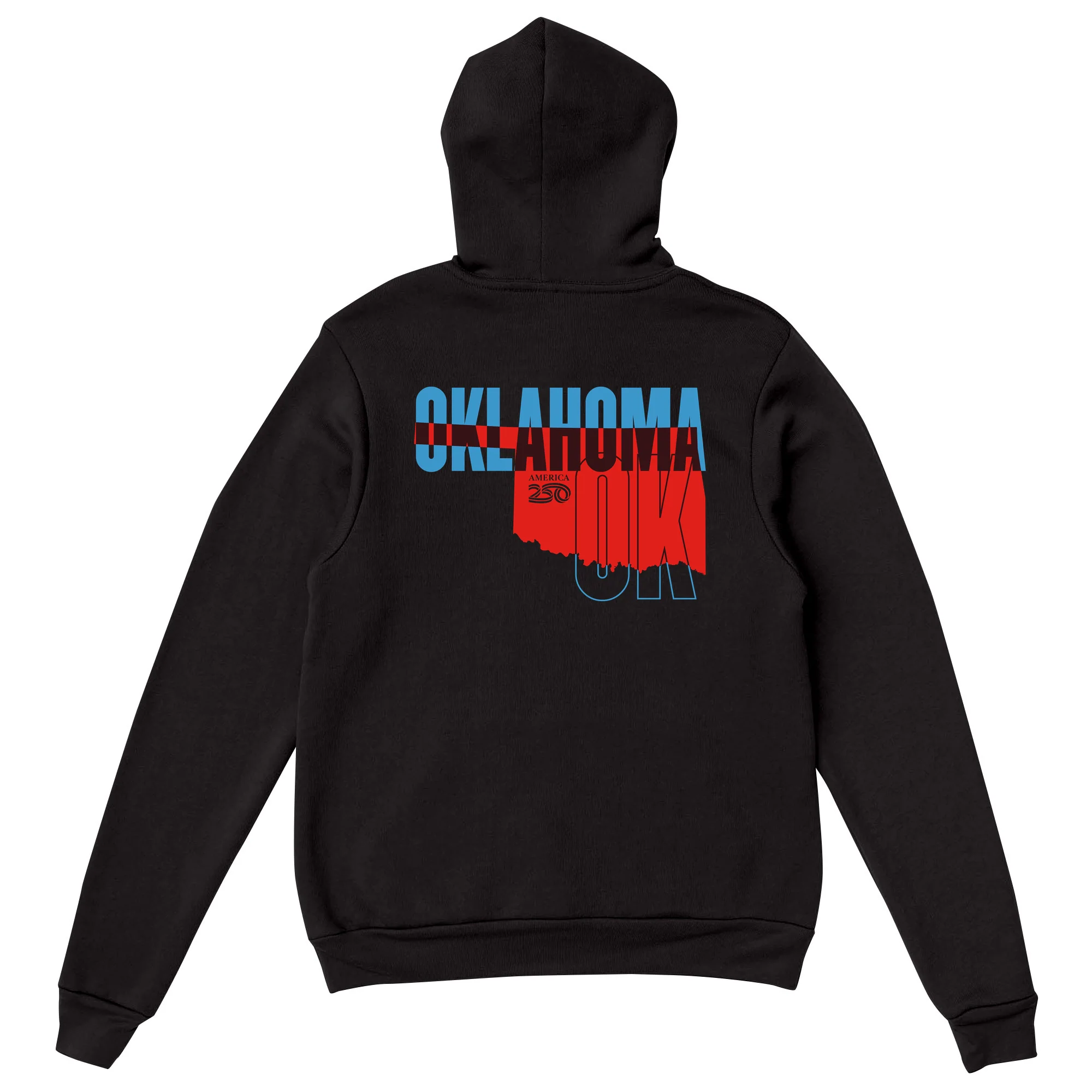 Official America250 Oklahoma Unisex Hoodie - Image 5
