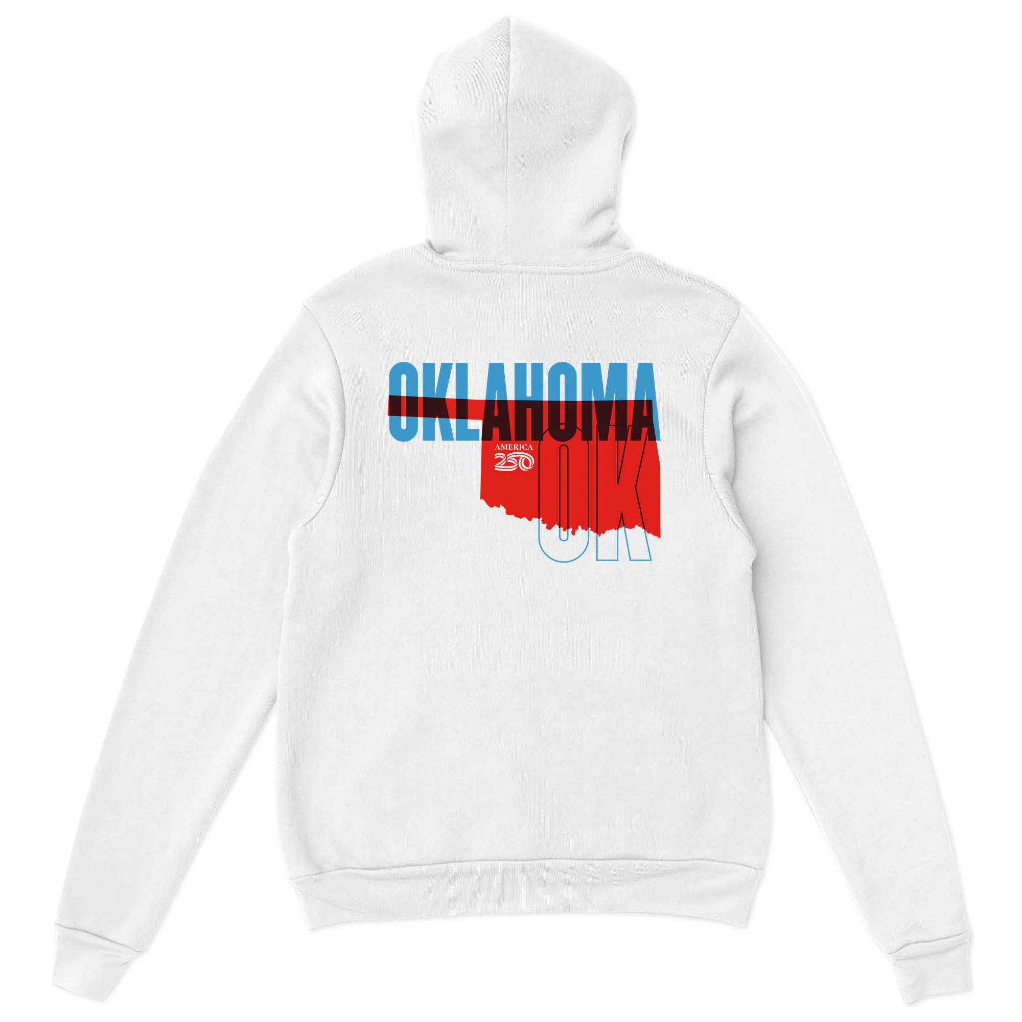 Official America250 Oklahoma Unisex Hoodie - Image 7
