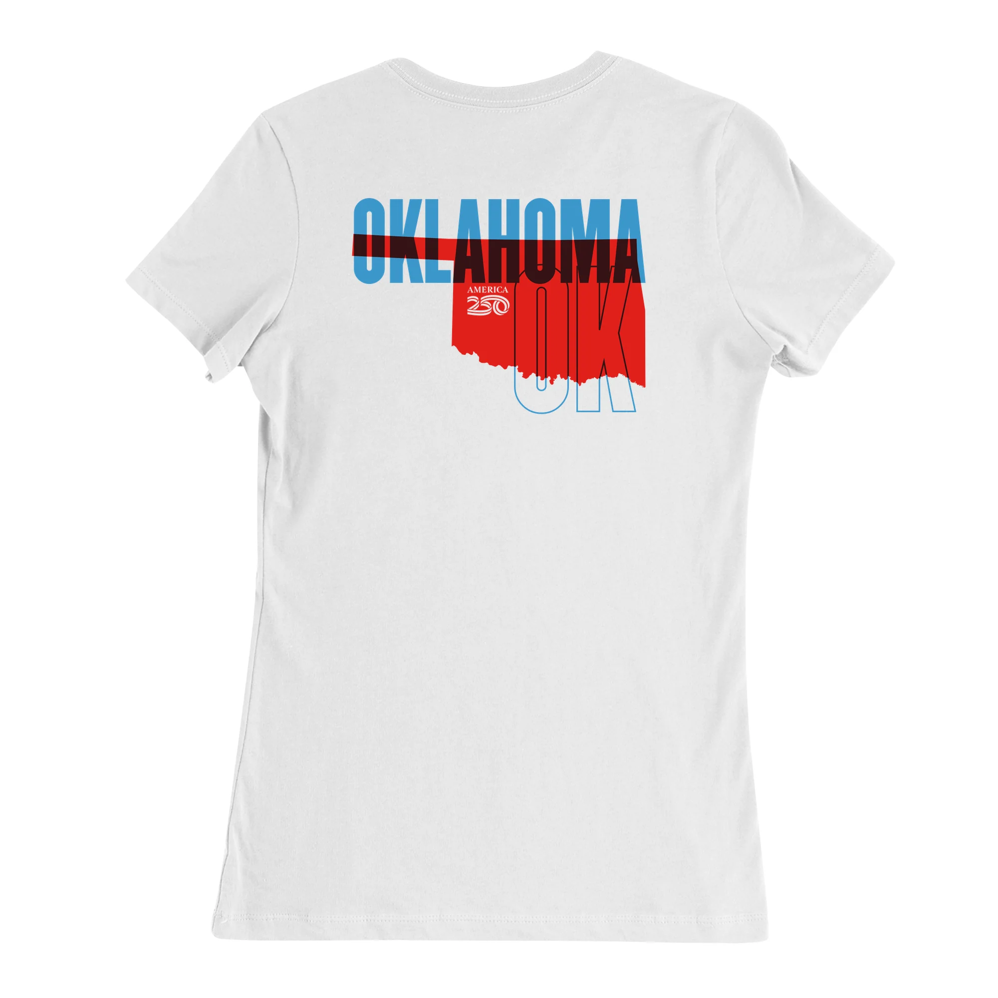 Official America250 Oklahoma Women's T-Shirt - Image 5