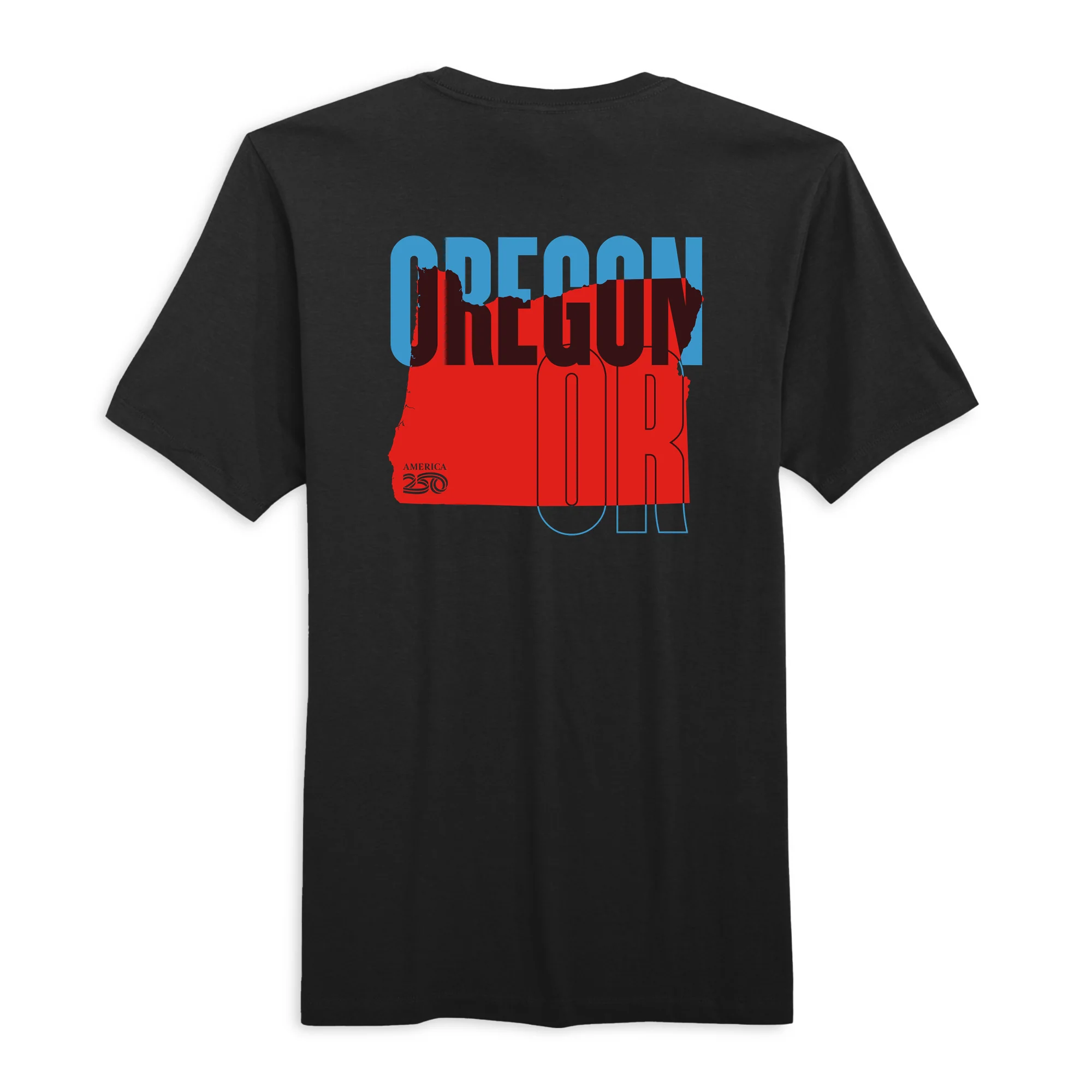 Official America250 Oregon Men's T-Shirt - Image 3