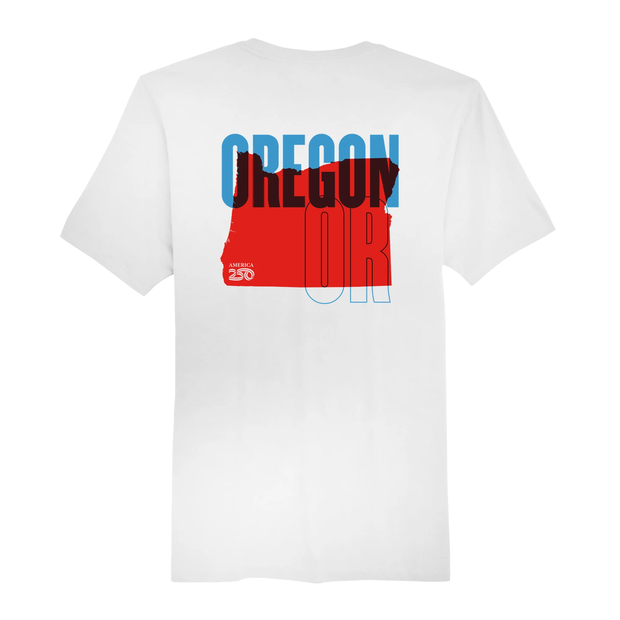 Official America250 Oregon Men's T-Shirt - Image 5
