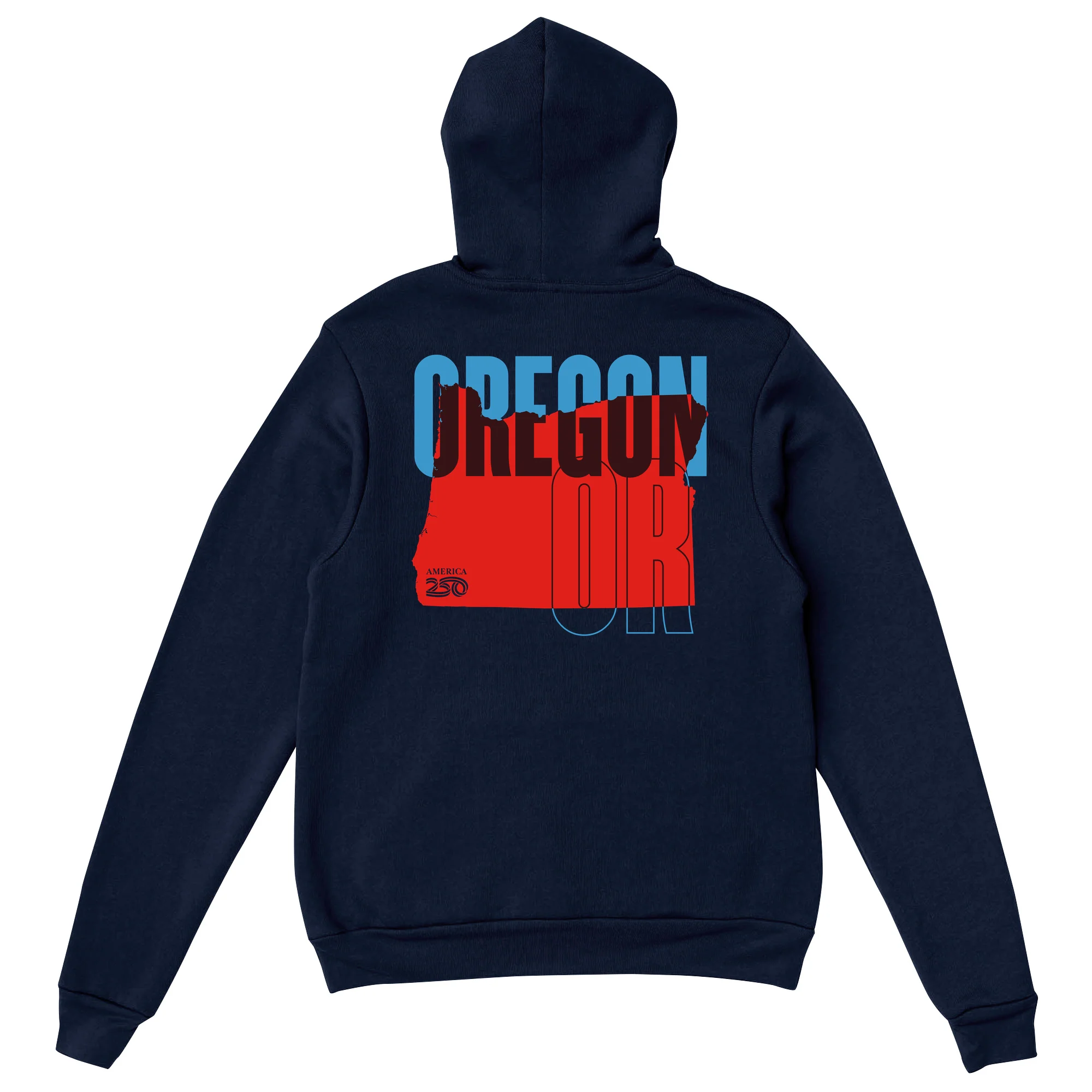 Official America250 Oregon Unisex Hoodie