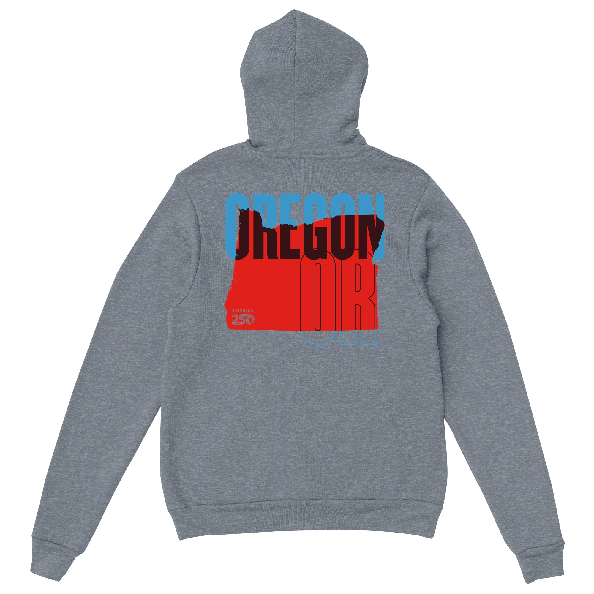 Official America250 Oregon Unisex Hoodie - Image 3