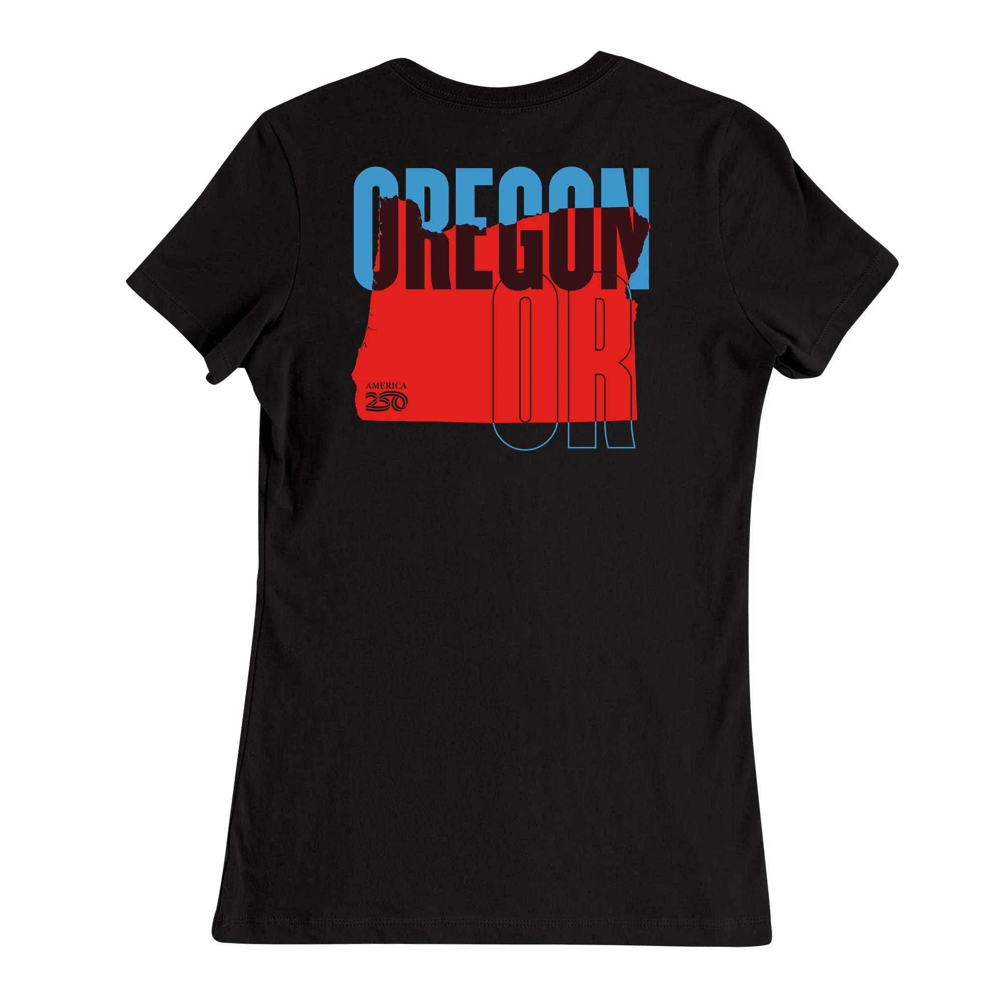 Official America250 Oregon Women's T-Shirt - Image 3