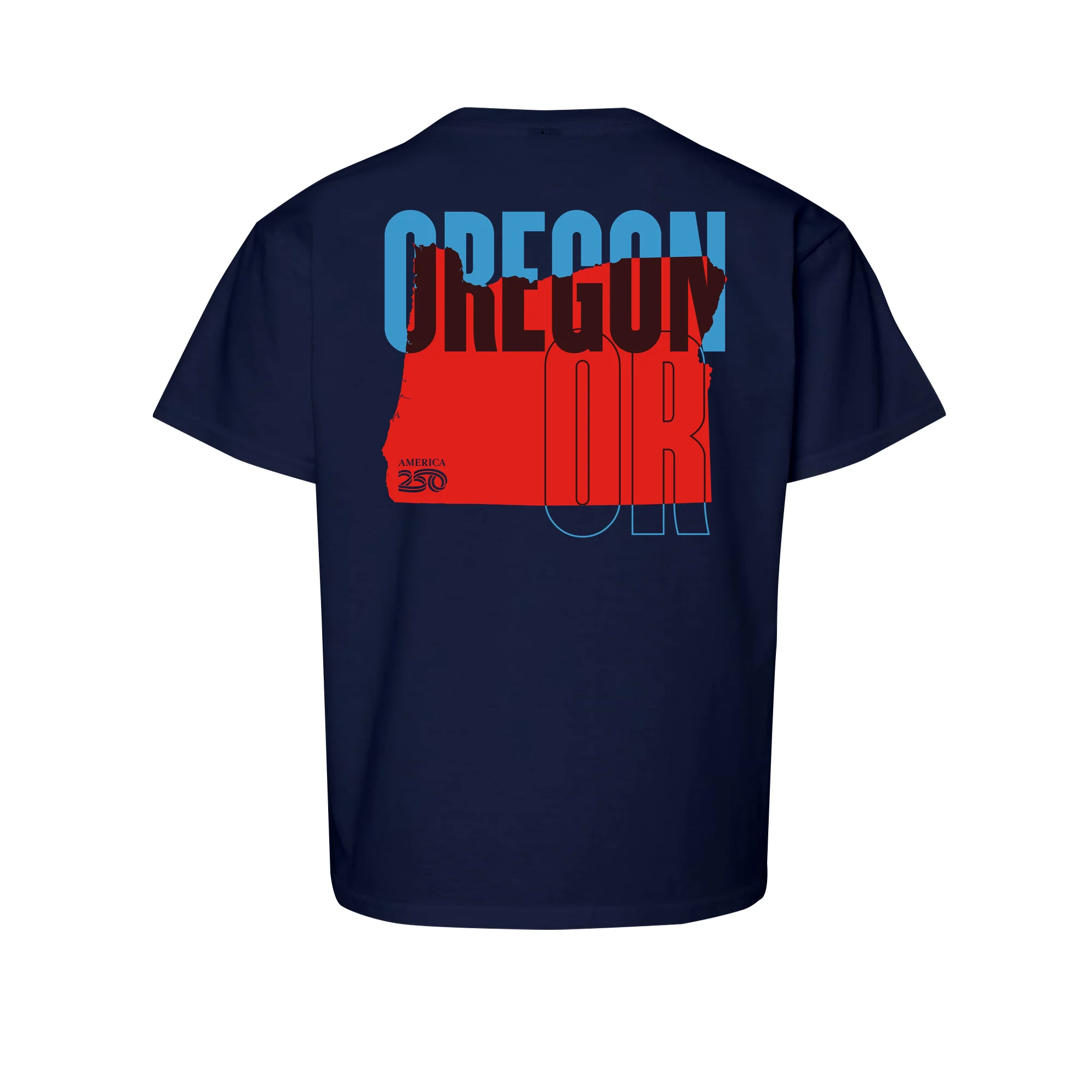 Official America250 Oregon Youth T-Shirt