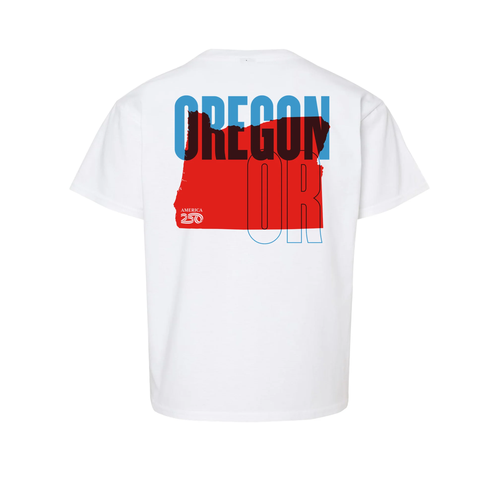 Official America250 Oregon Youth T-Shirt - Image 3