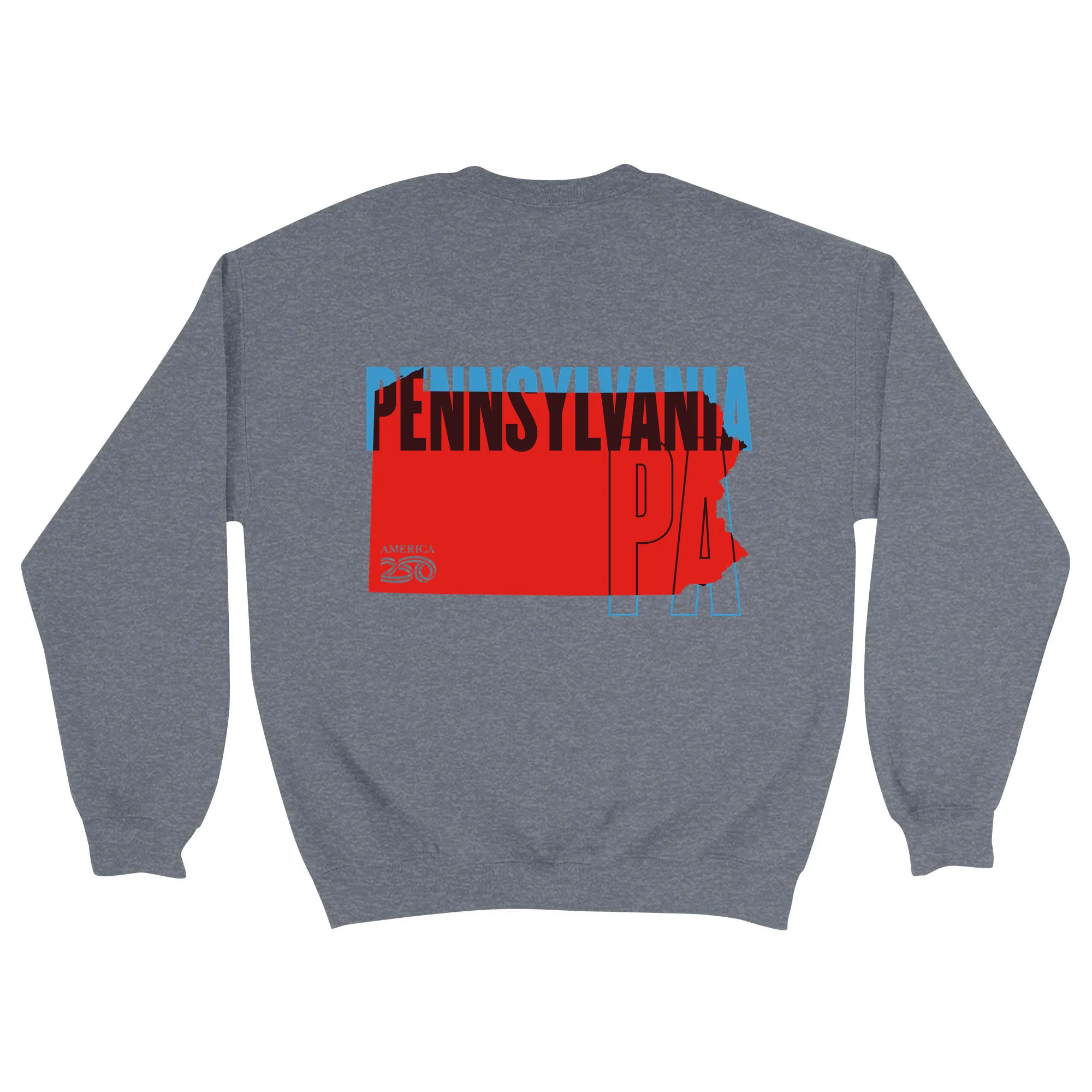 Official America250 Pennsylvania Unisex Crewneck Sweatshirt - Image 3
