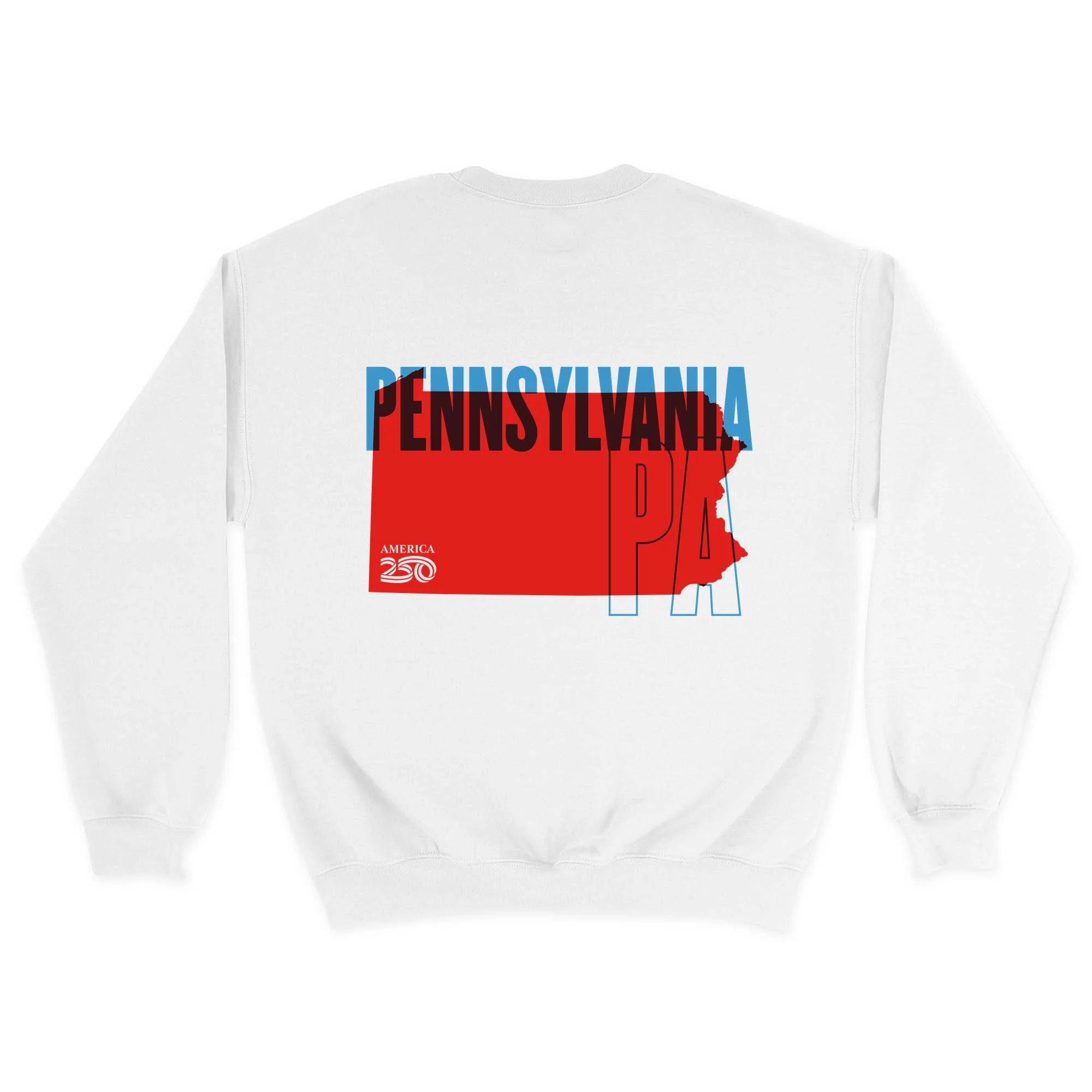 Official America250 Pennsylvania Unisex Crewneck Sweatshirt - Image 7