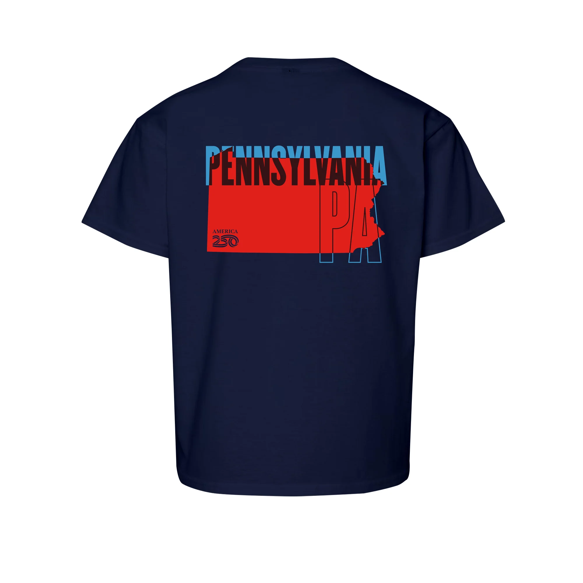 Official America250 Pennsylvania Youth T-Shirt