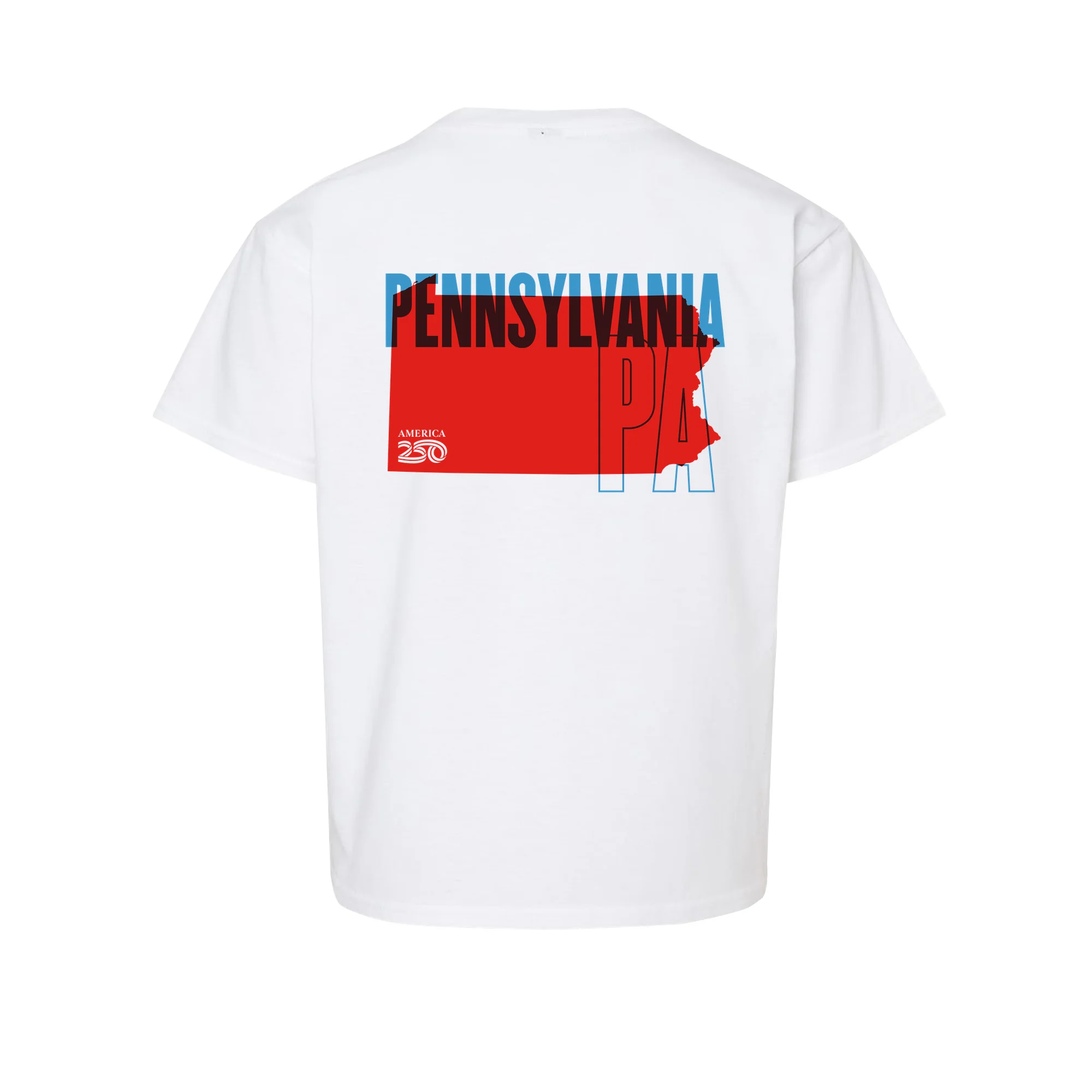 Official America250 Pennsylvania Youth T-Shirt - Image 3