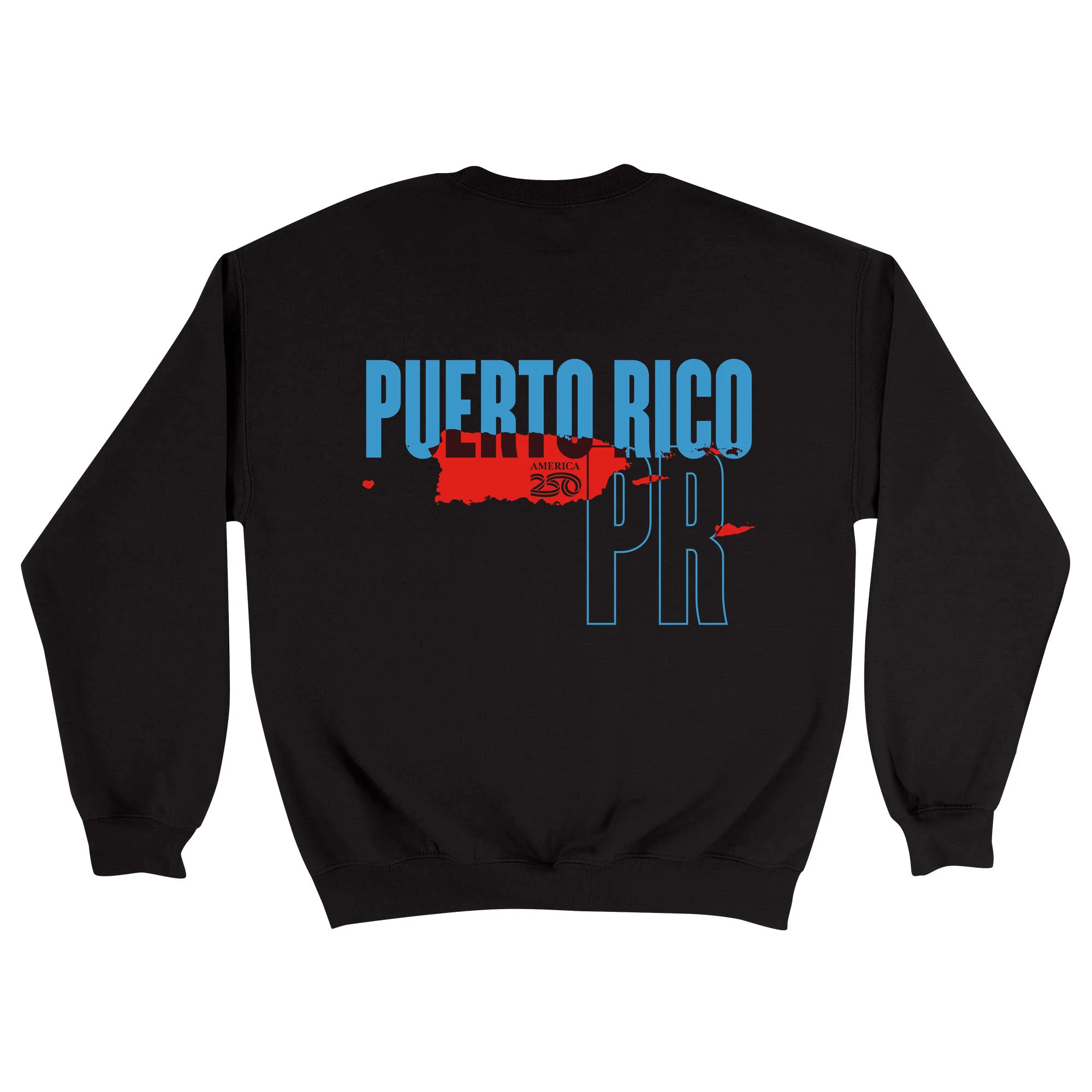 Official America250 Puerto Rico Unisex Crewneck Sweatshirt - Image 5
