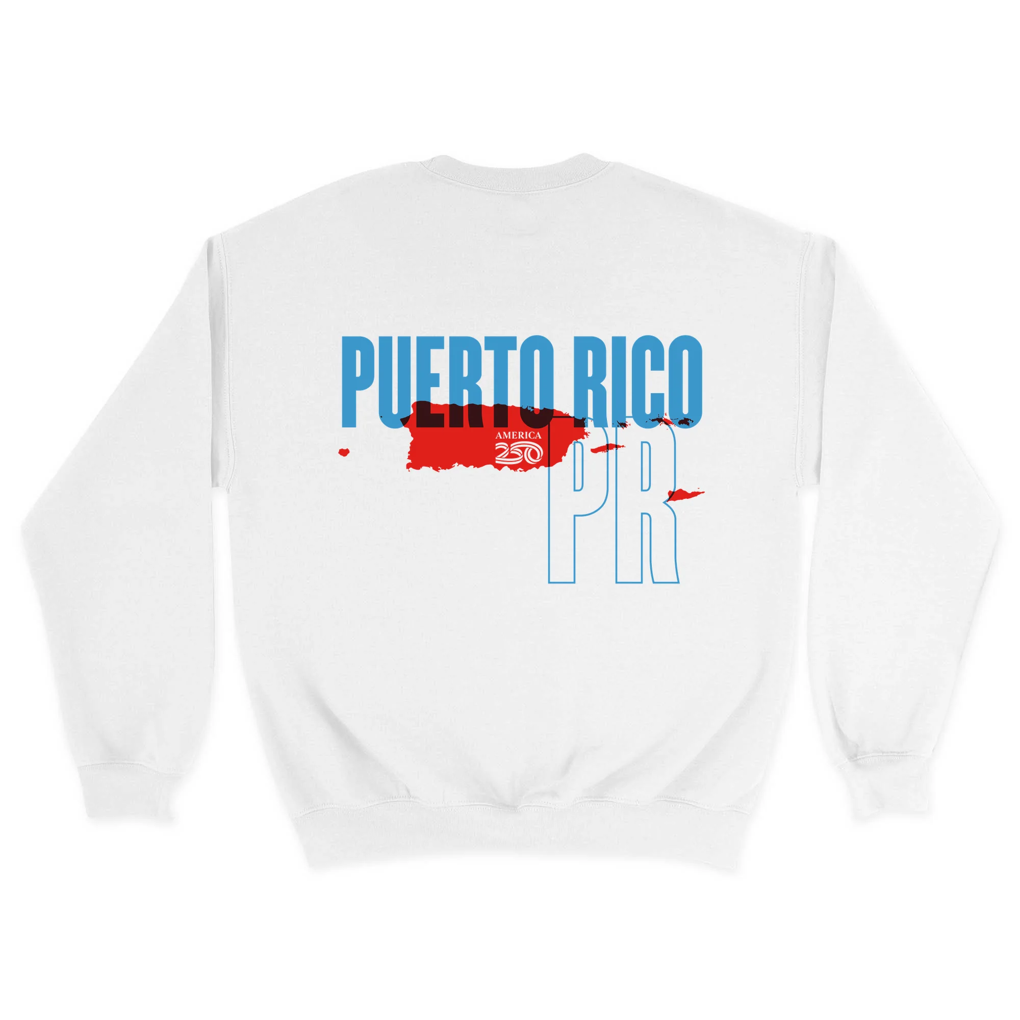 Official America250 Puerto Rico Unisex Crewneck Sweatshirt - Image 7
