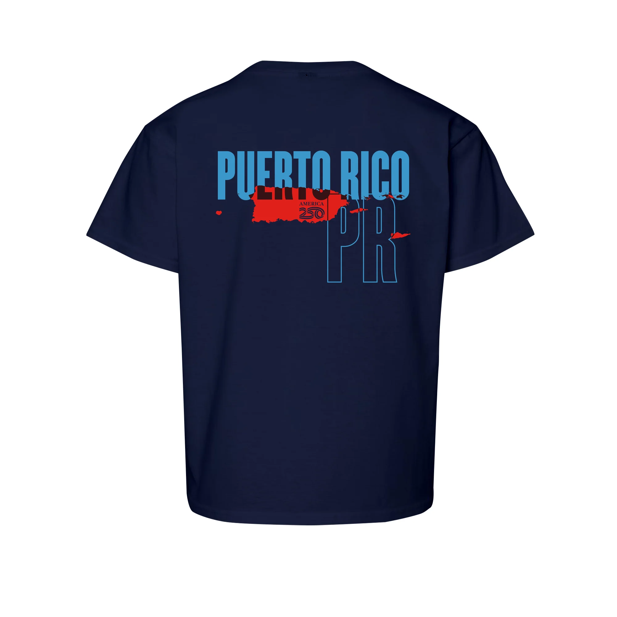 Official America250 Puerto Rico Youth T-Shirt