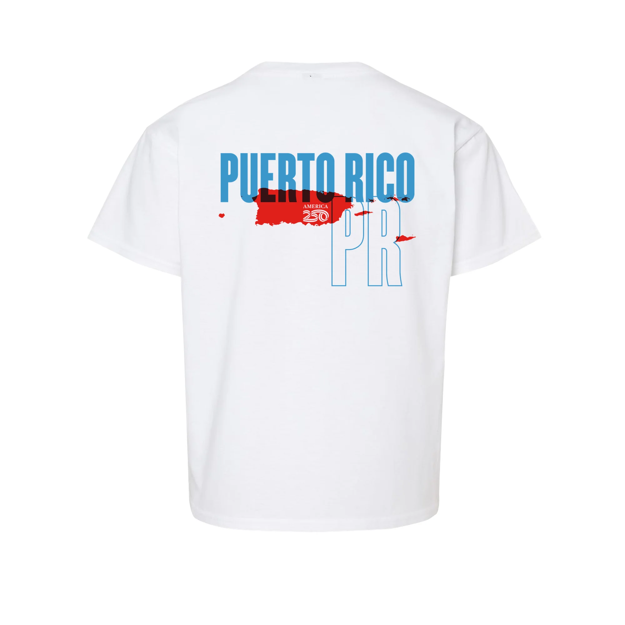 Official America250 Puerto Rico Youth T-Shirt - Image 3