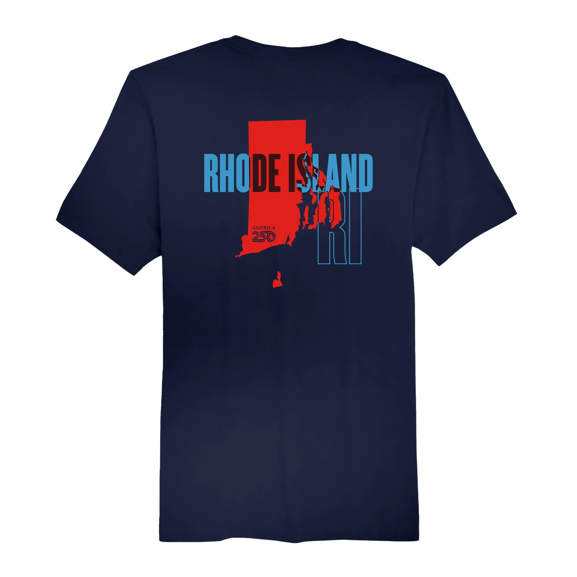 Official America250 Rhode Island Men's T-Shirt