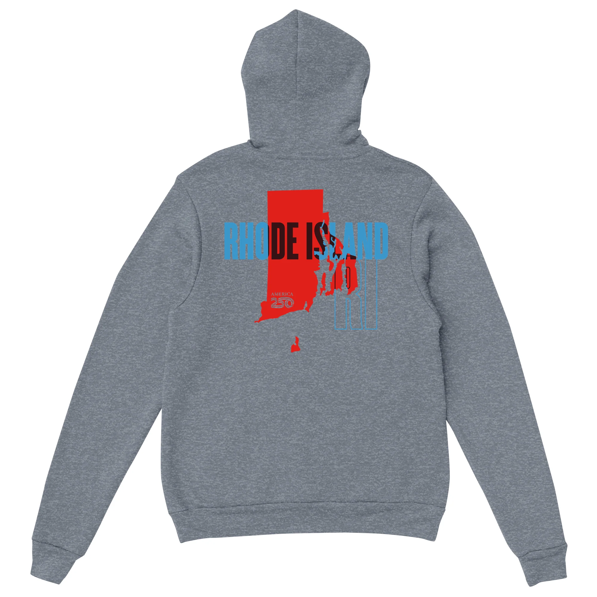 Official America250 Rhode Island Unisex Hoodie - Image 3