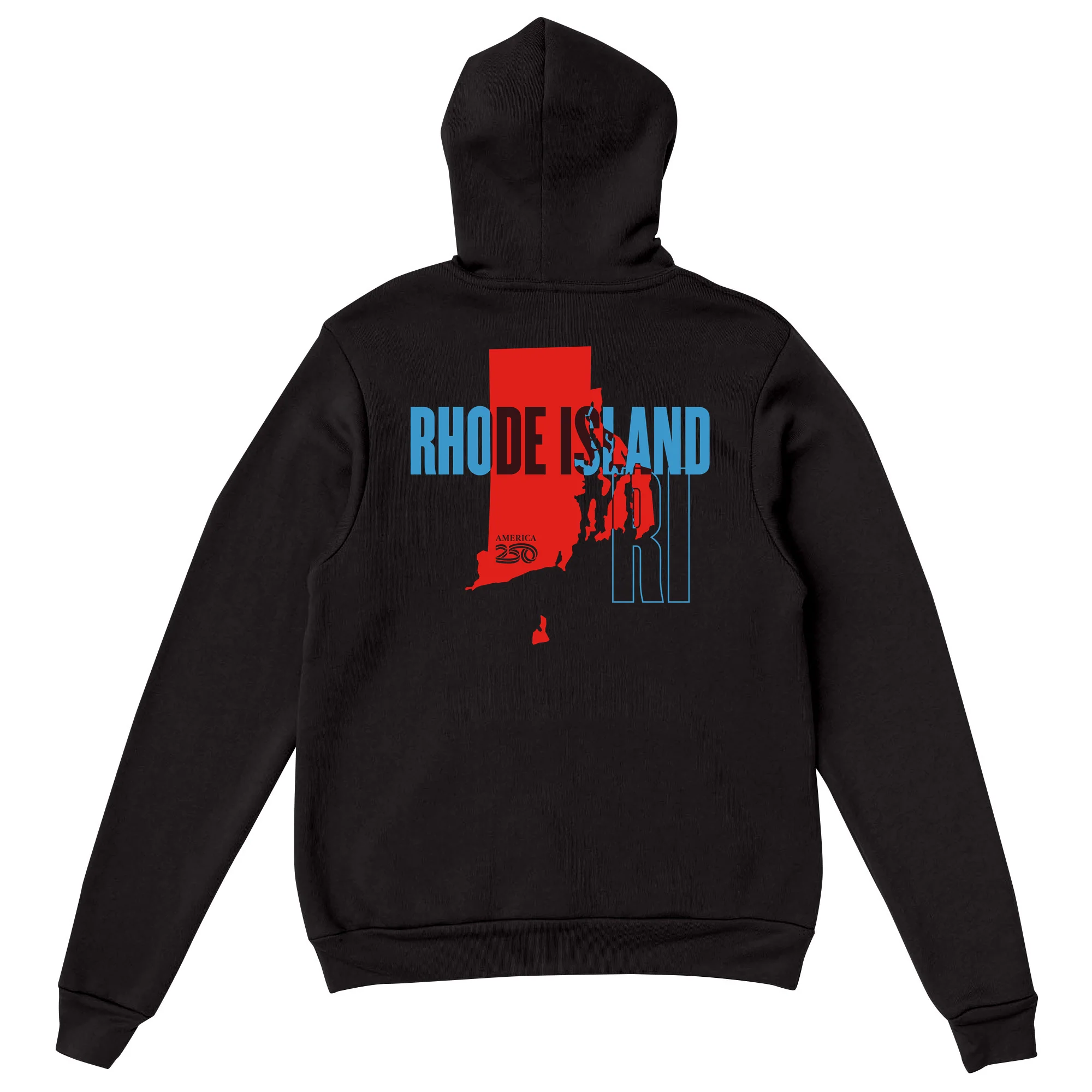 Official America250 Rhode Island Unisex Hoodie - Image 5