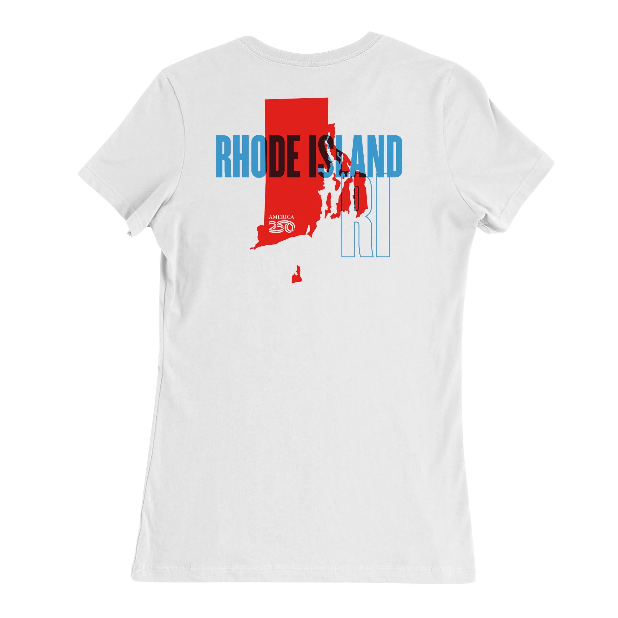 Official America250 Rhode Island Women's T-Shirt - Image 5