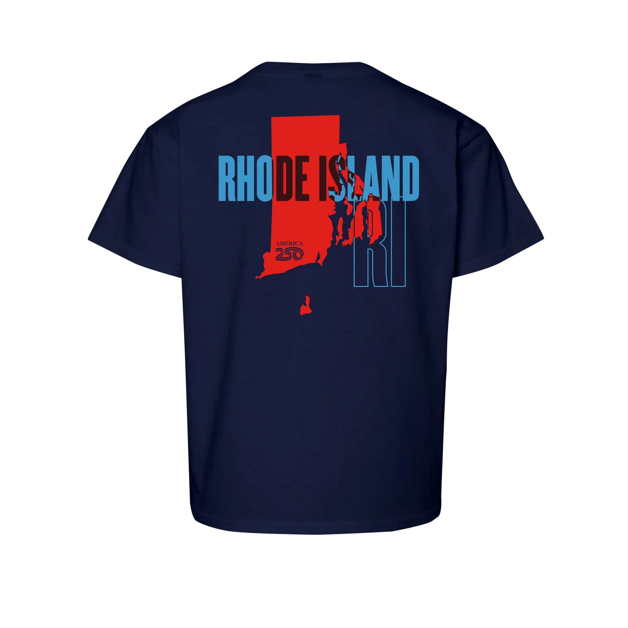 Official America250 Rhode Island Youth T-Shirt