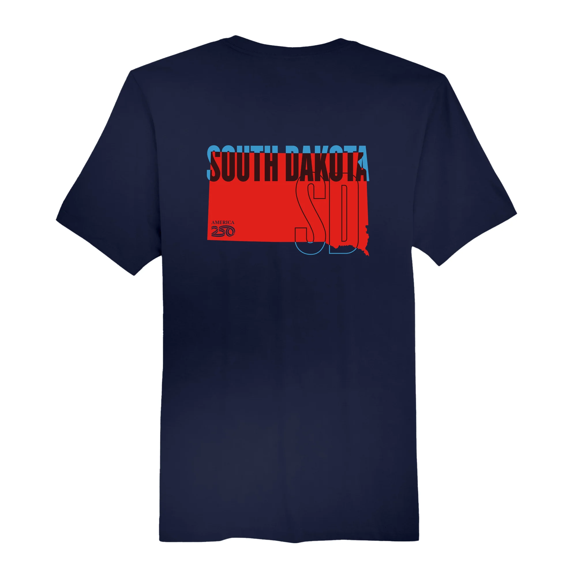 Official America250 South Dakota Men's T-Shirt
