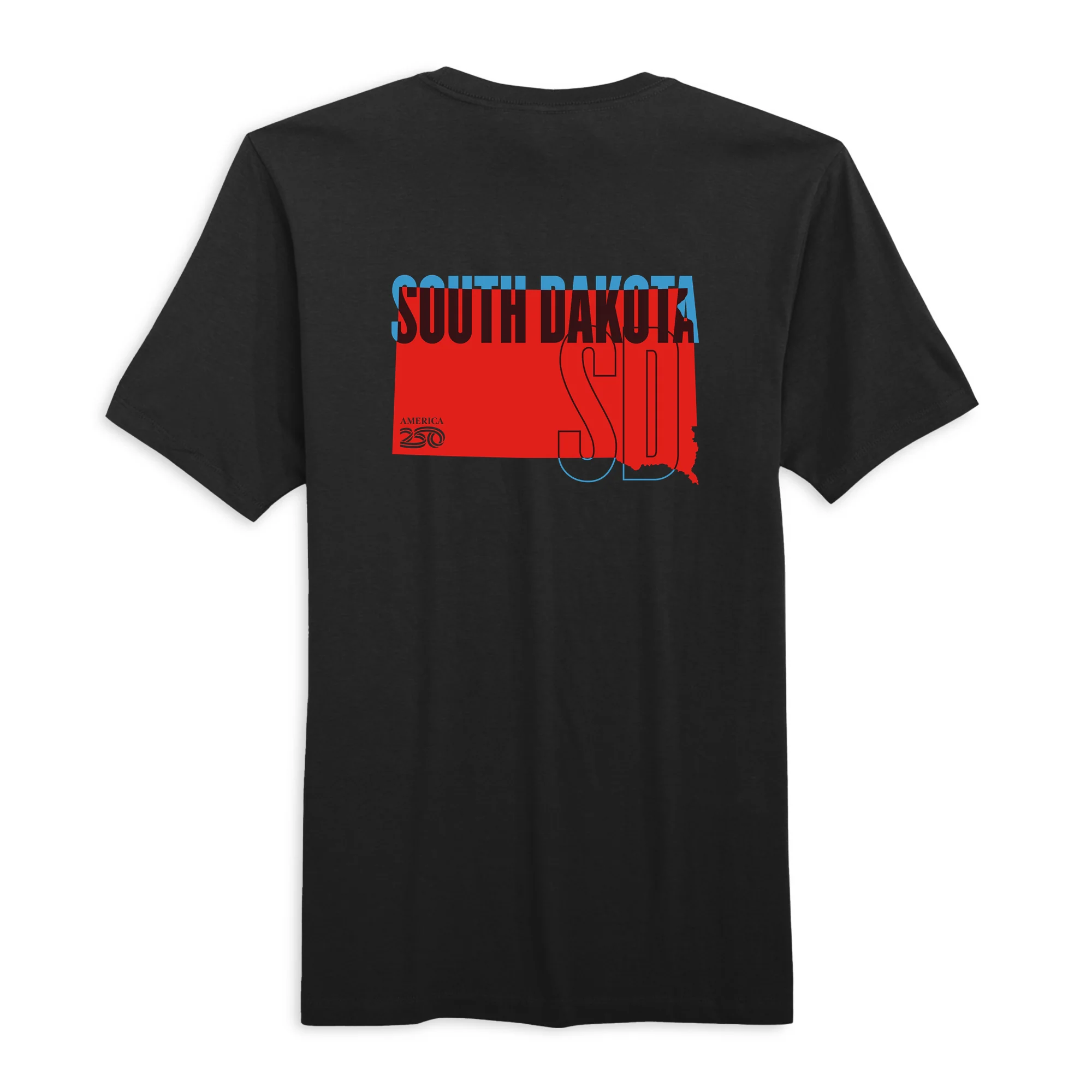 Official America250 South Dakota Men's T-Shirt - Image 3