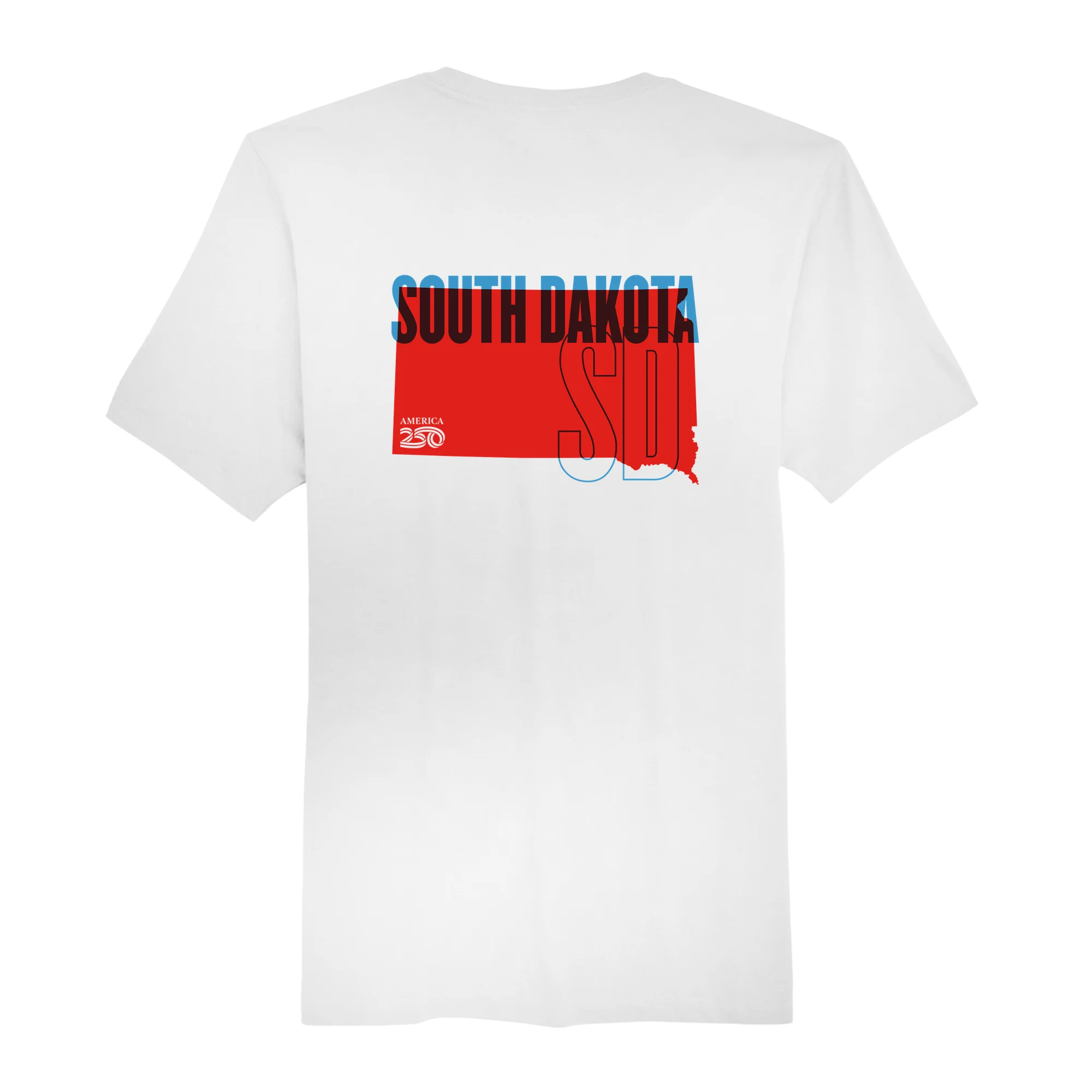 Official America250 South Dakota Men's T-Shirt - Image 5