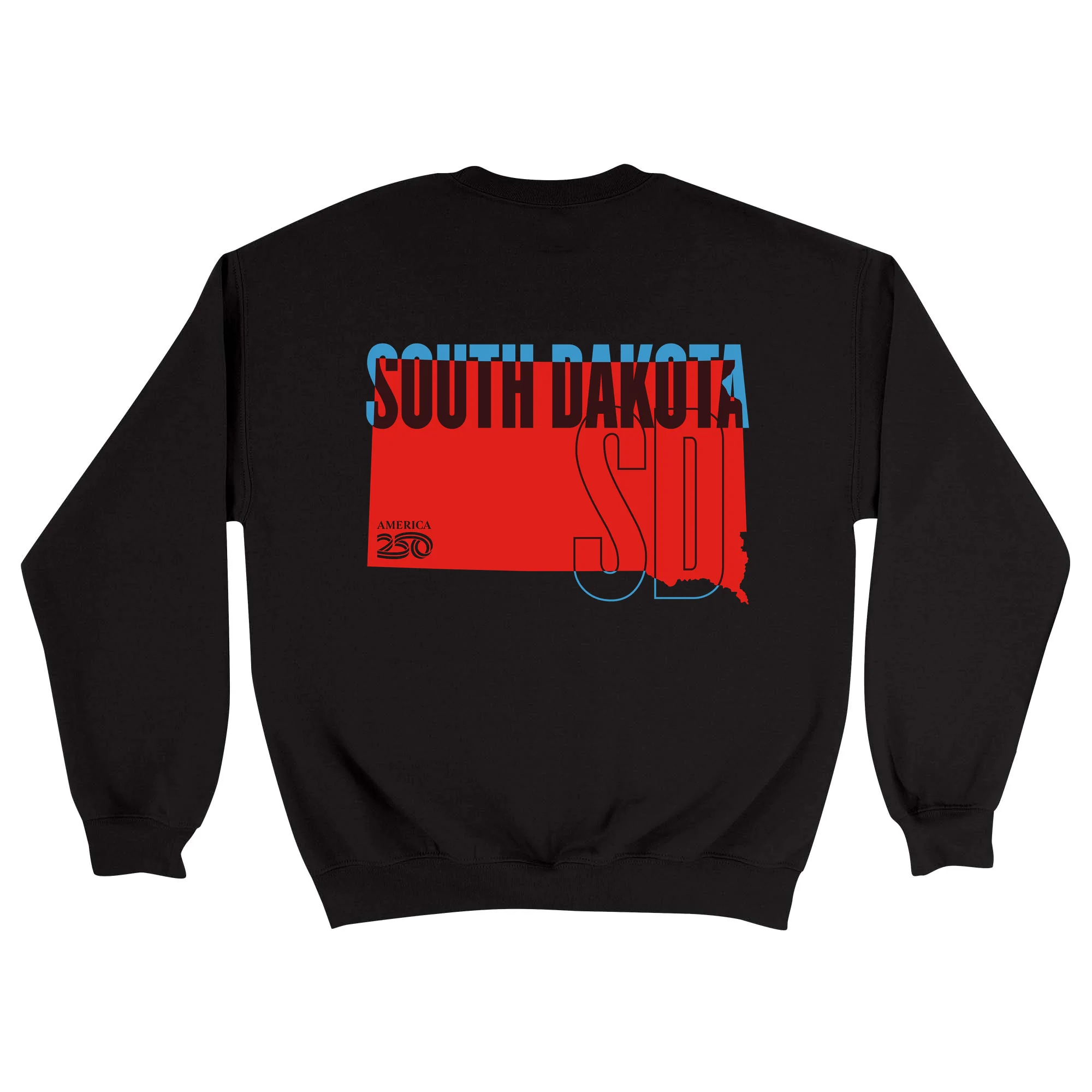 Official America250 South Dakota Unisex Crewneck Sweatshirt - Image 5
