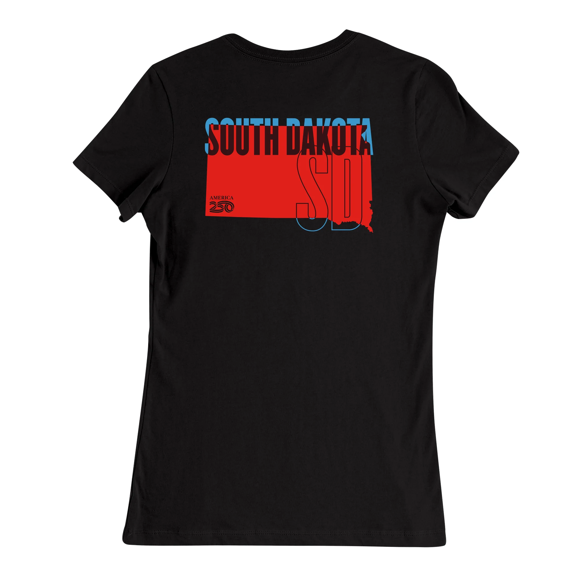 Official America250 South Dakota Women's T-Shirt - Image 3