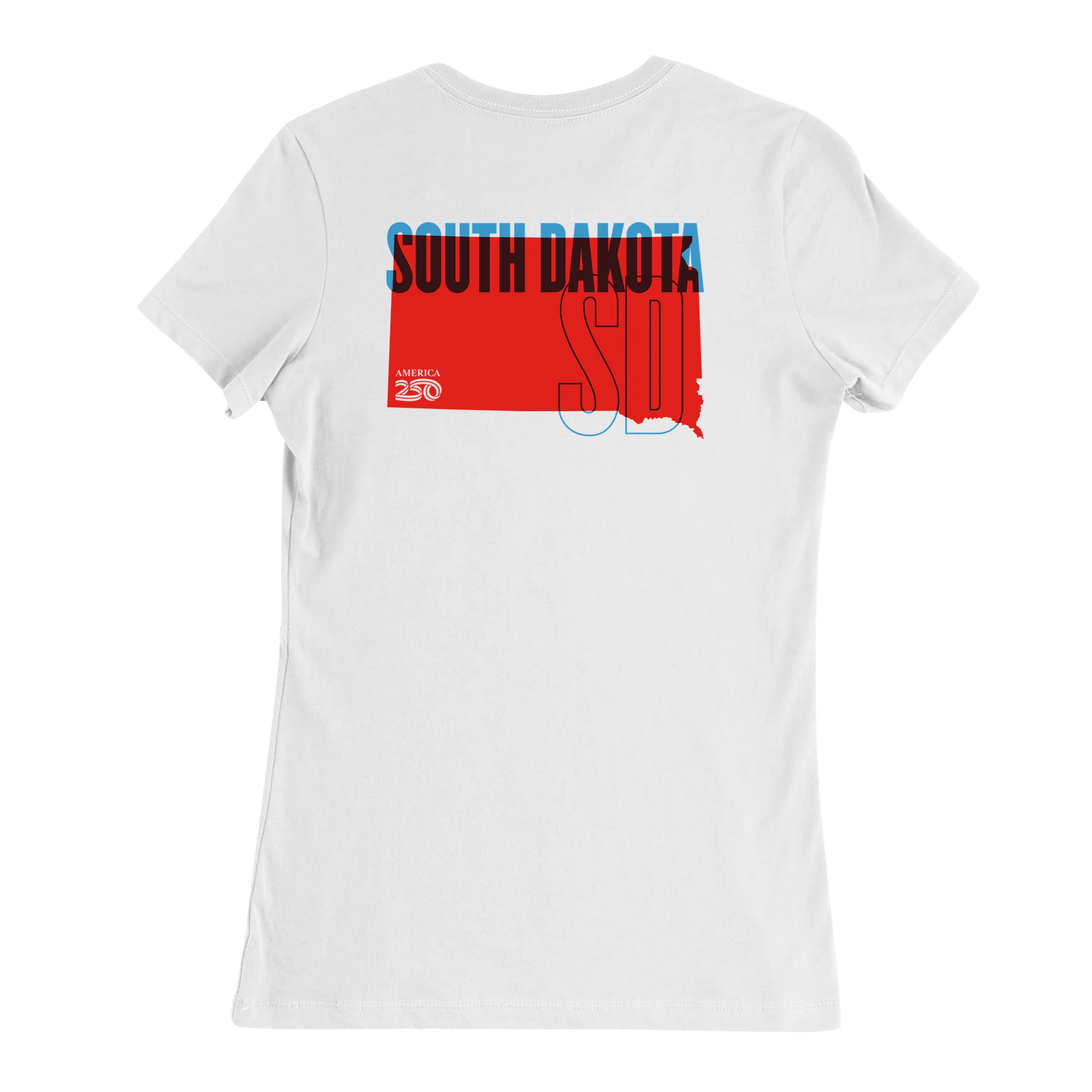 Official America250 South Dakota Women's T-Shirt - Image 5
