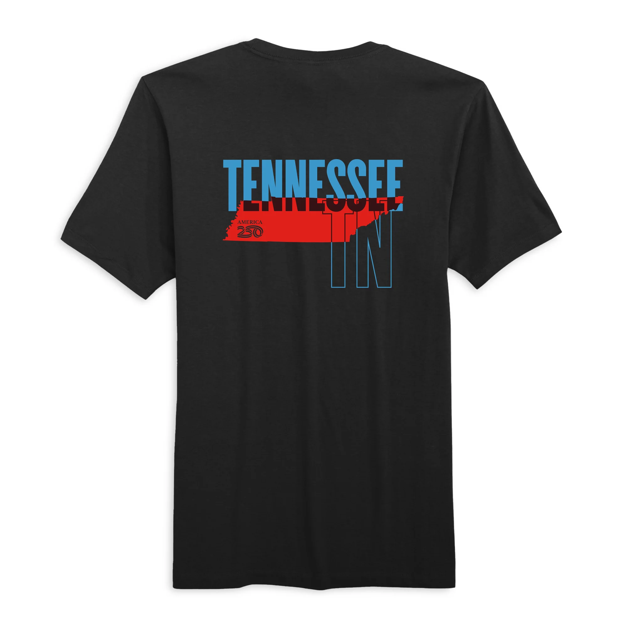 Official America250 Tennessee Men's T-Shirt - Image 3