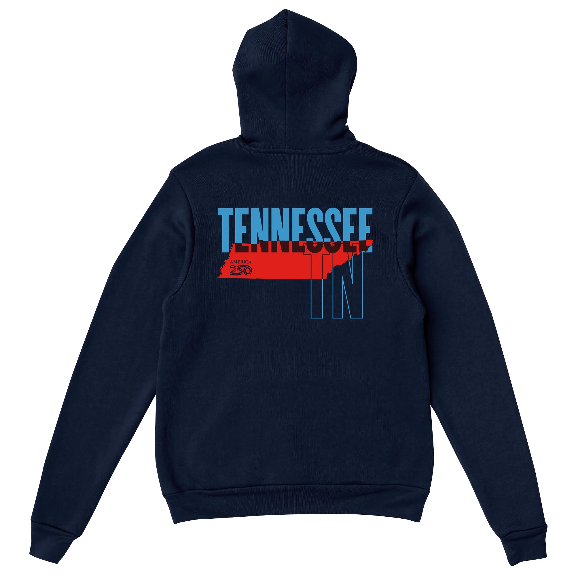 Official America250 Tennessee Unisex Hoodie