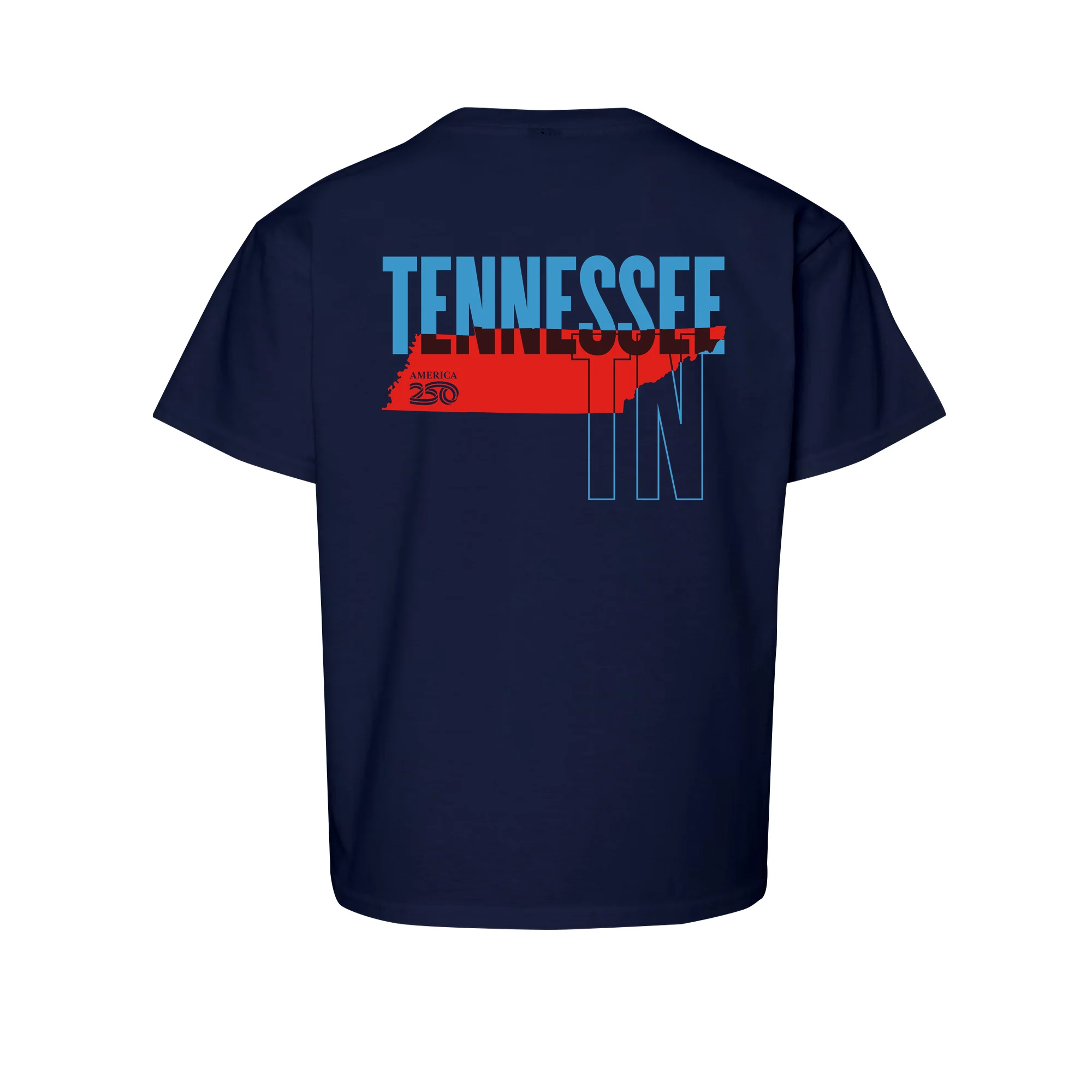 Official America250 Tennessee Youth T-Shirt