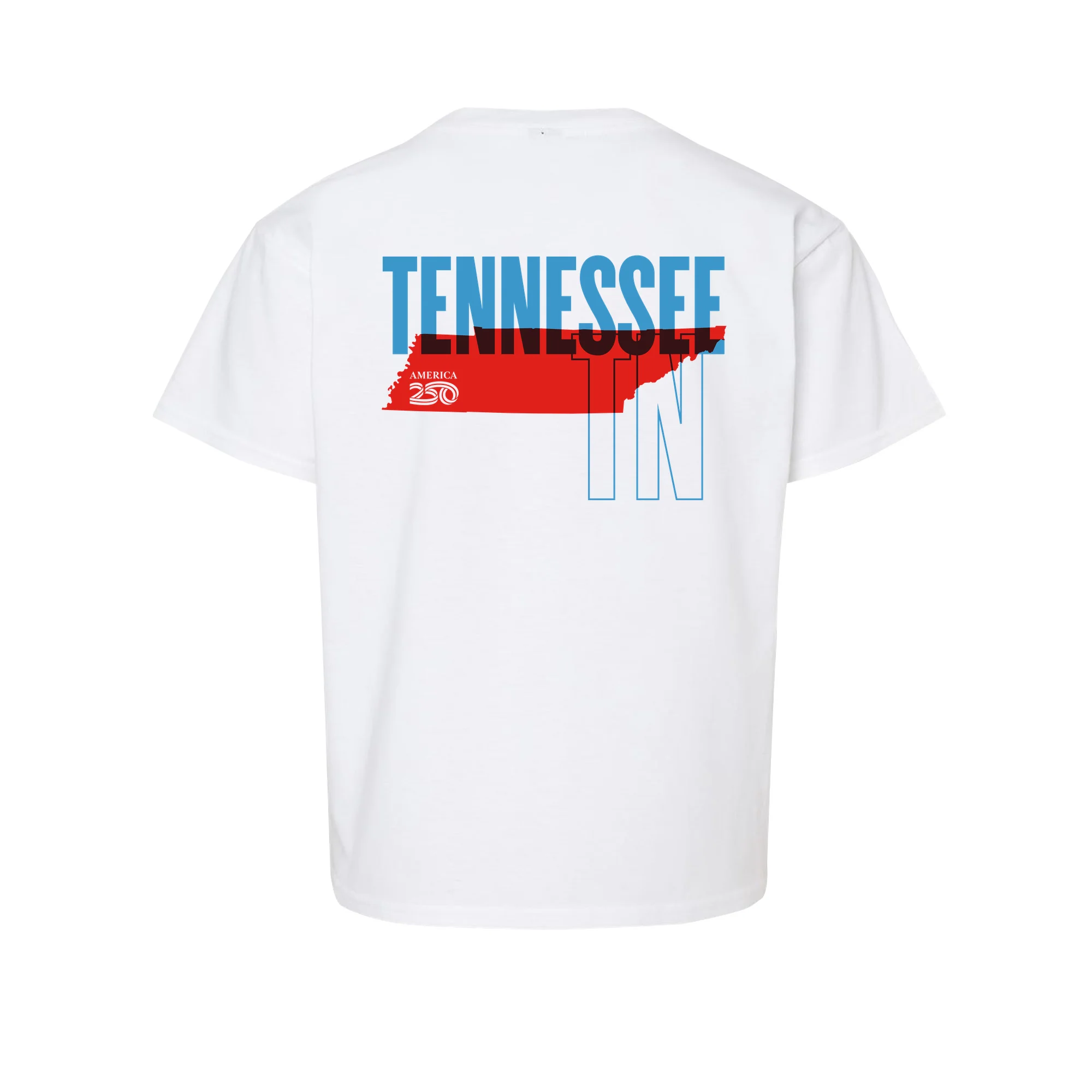 Official America250 Tennessee Youth T-Shirt - Image 3