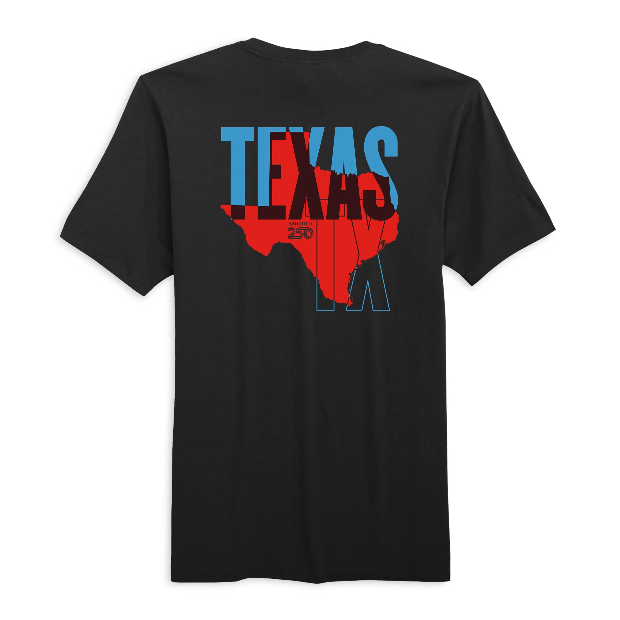 Official America250 Texas Men's T-Shirt - Image 3